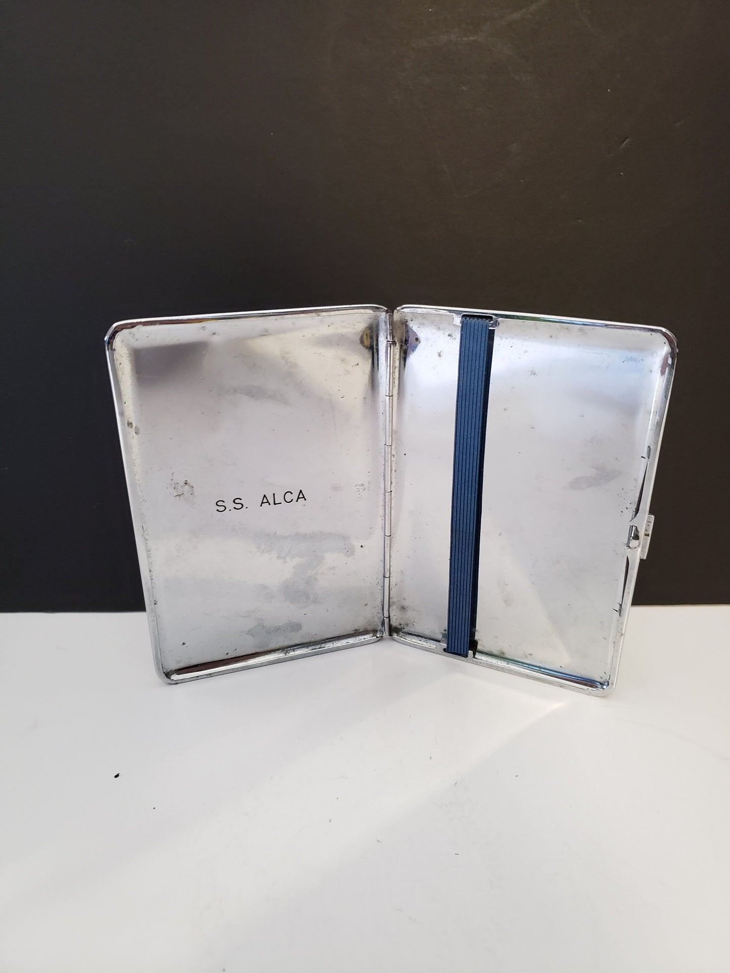 S.S Alca Stainless Steel Cigarette/Card Case