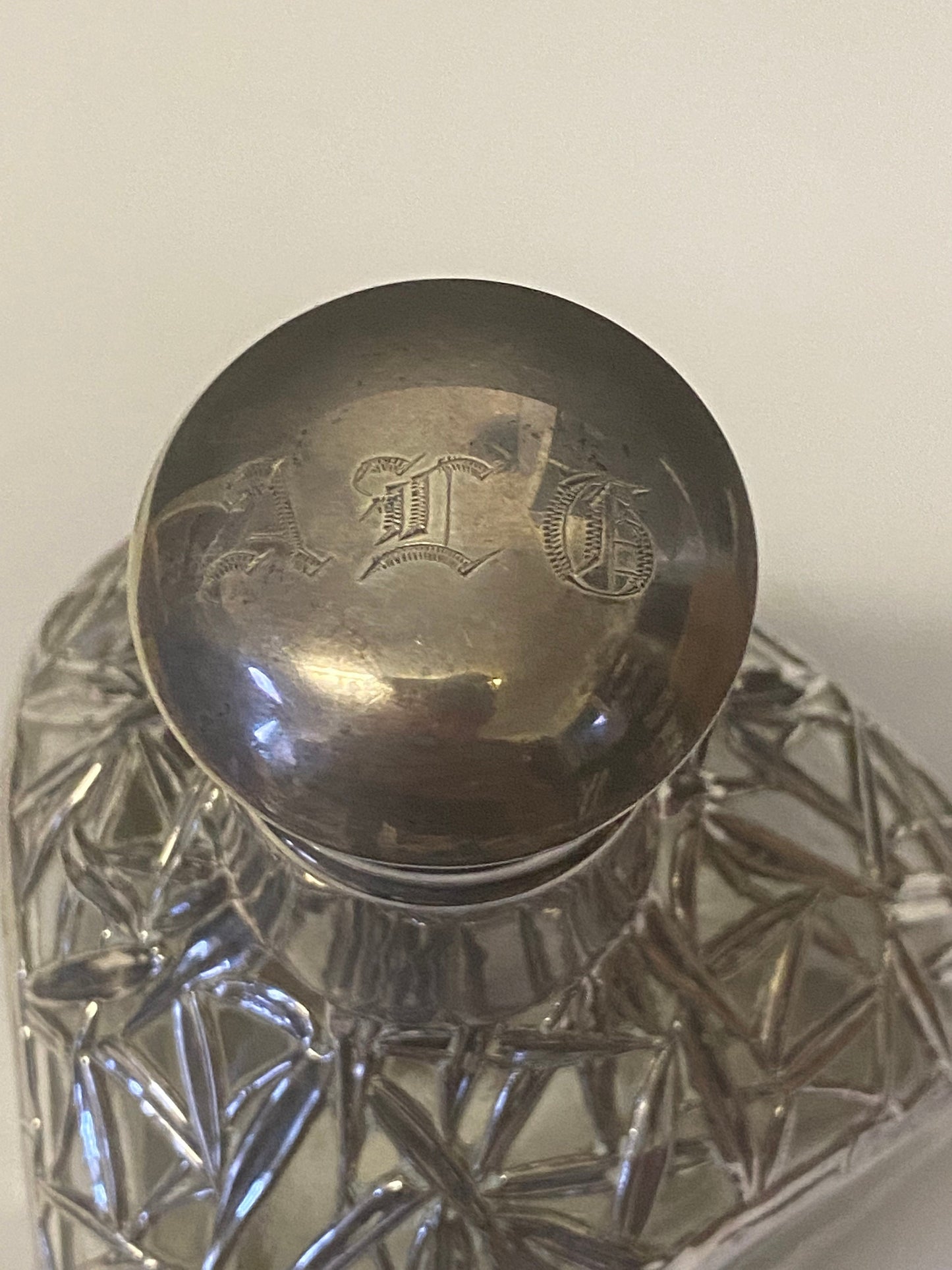 9 inch antique Chinese Sterling decanter  Fantastic piece