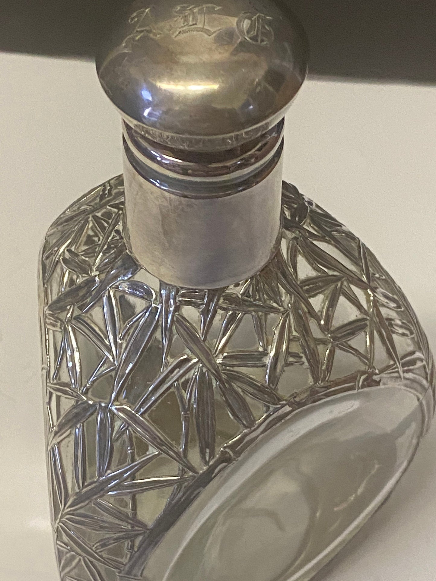 9 inch antique Chinese Sterling decanter  Fantastic piece