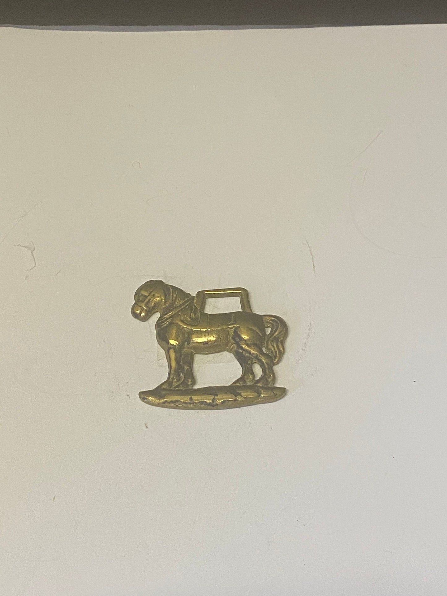 Antique horse brass