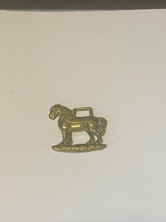 Antique horse brass