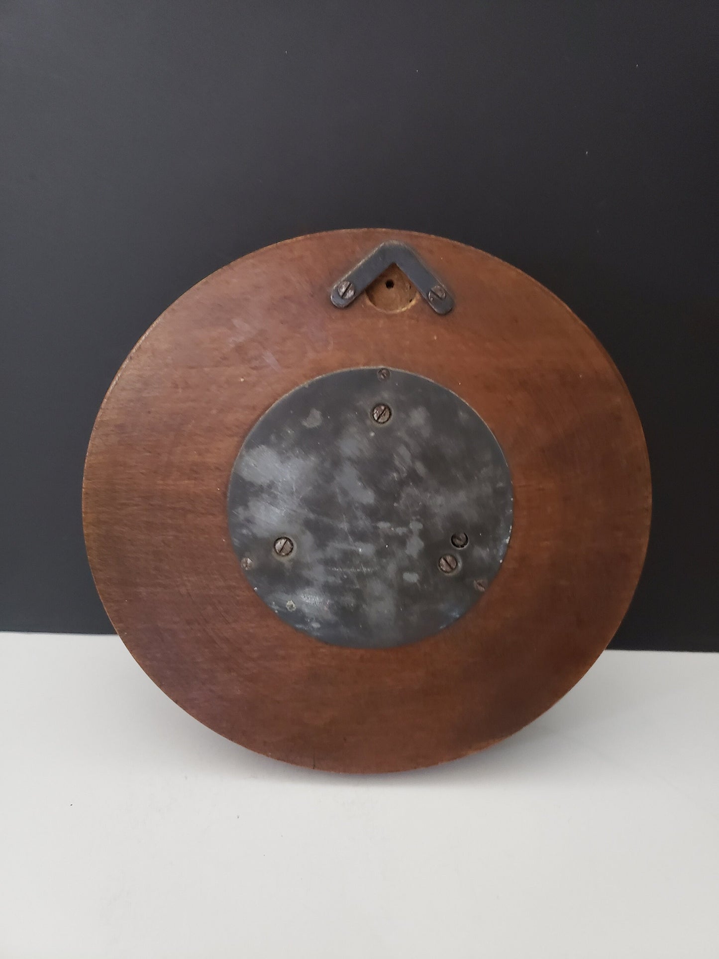 Antique Carved Mahogany Working Barometer