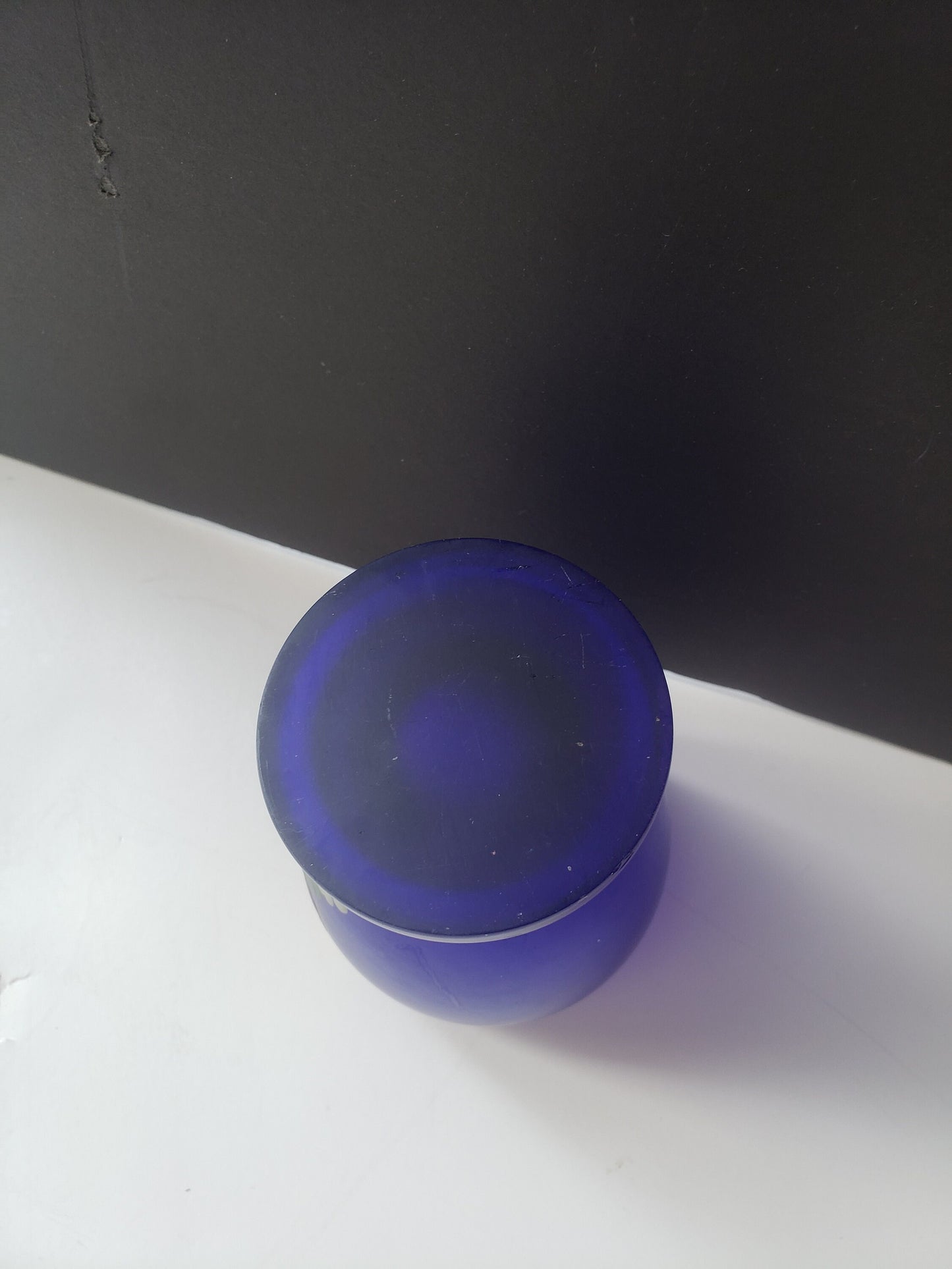 Antique Satin Glass Gypsy Moon Vase