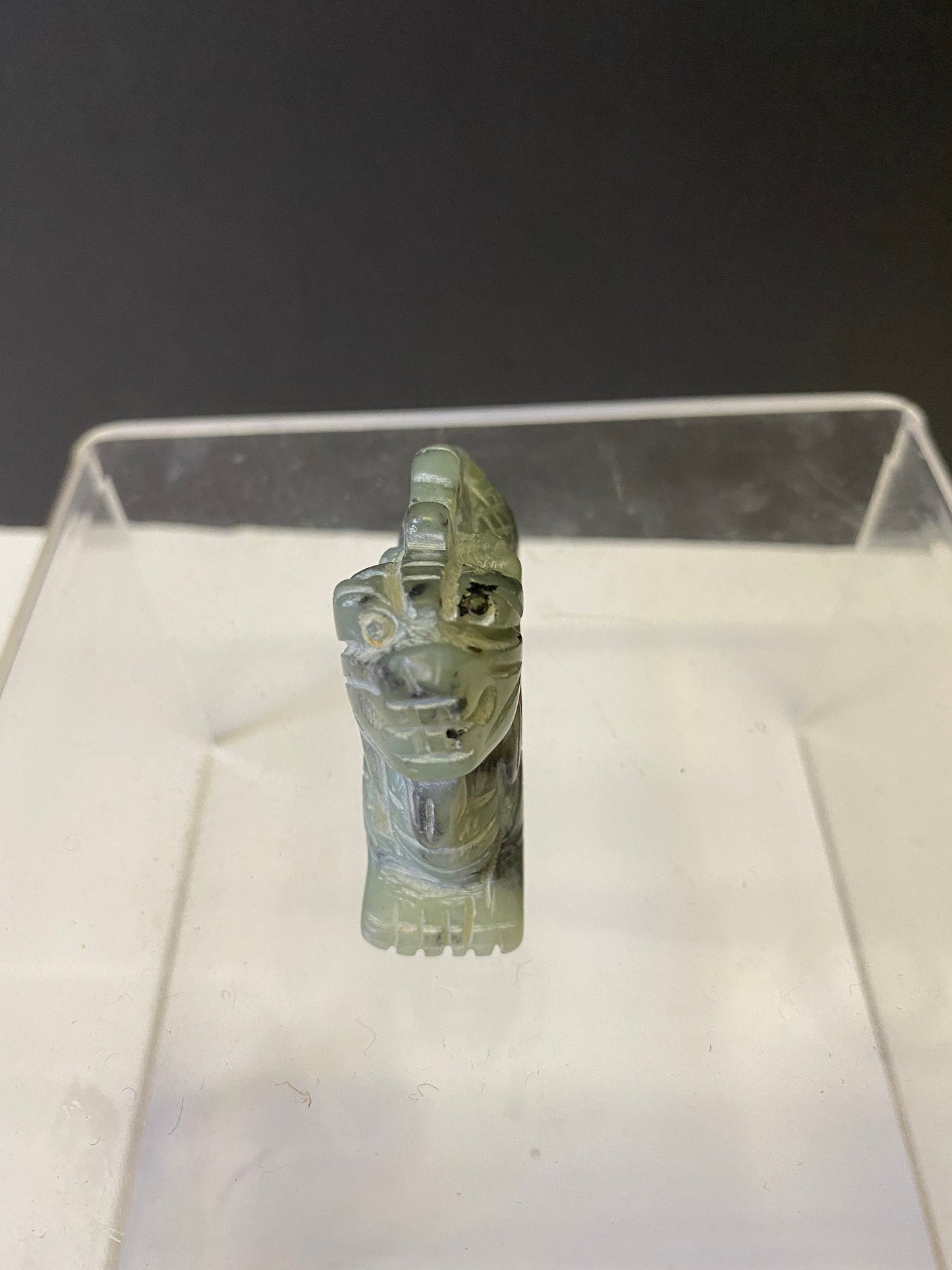 3 In Chinese Jade dragon figure  nice detail