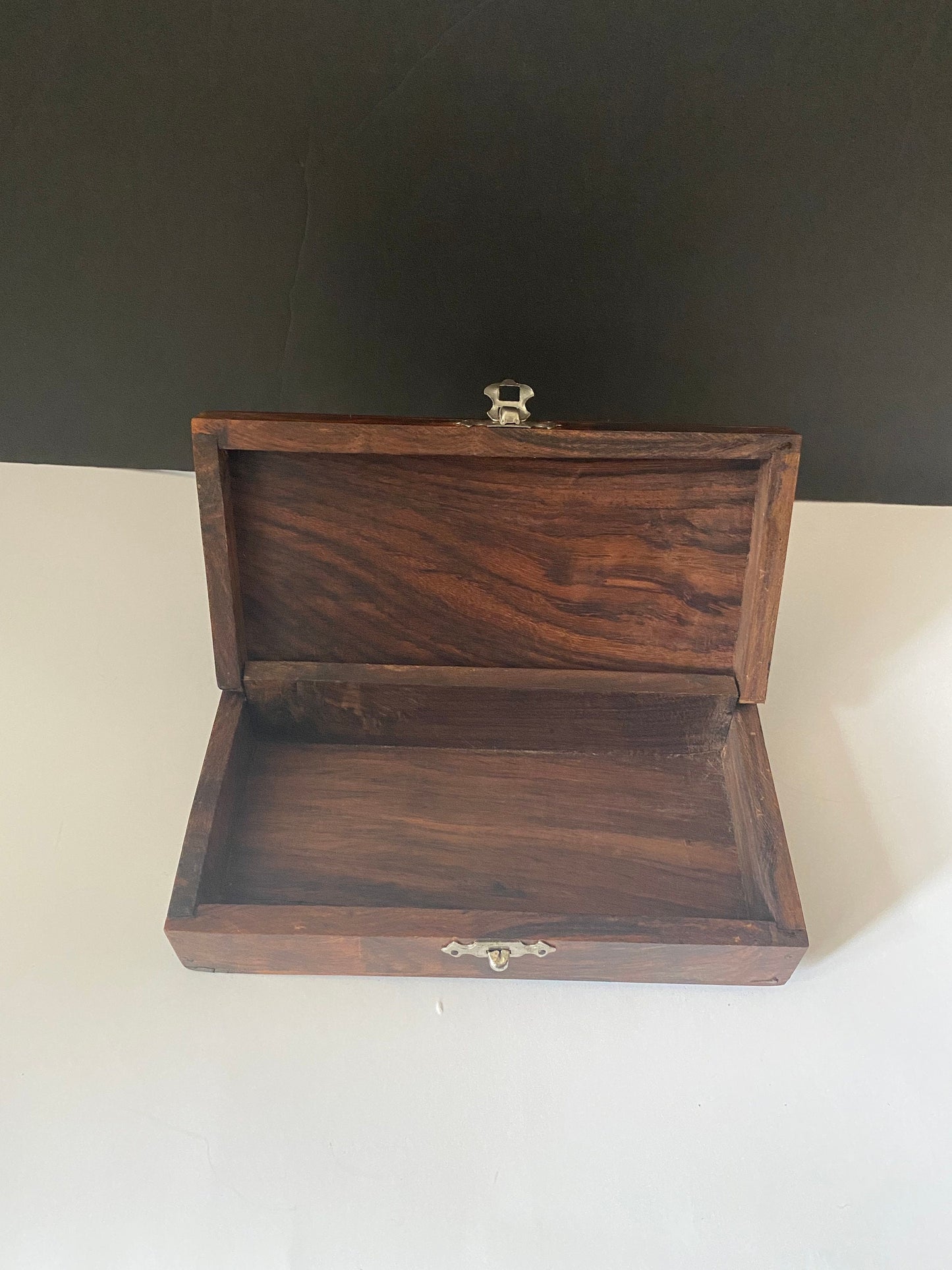 Stunning Indian inlaid swan box