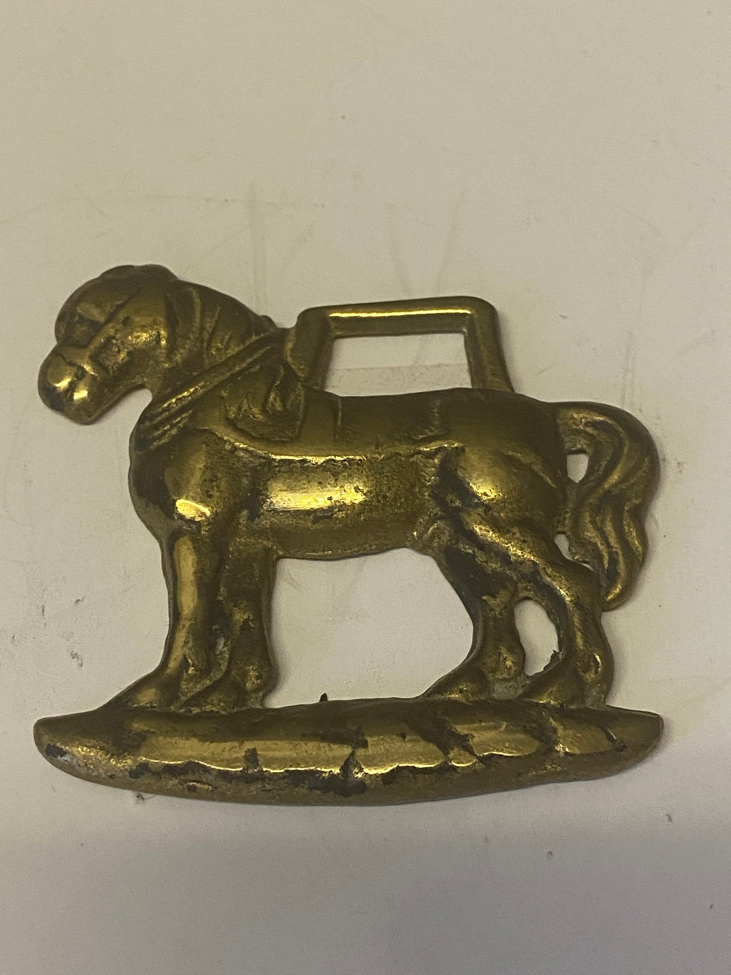 Antique horse brass