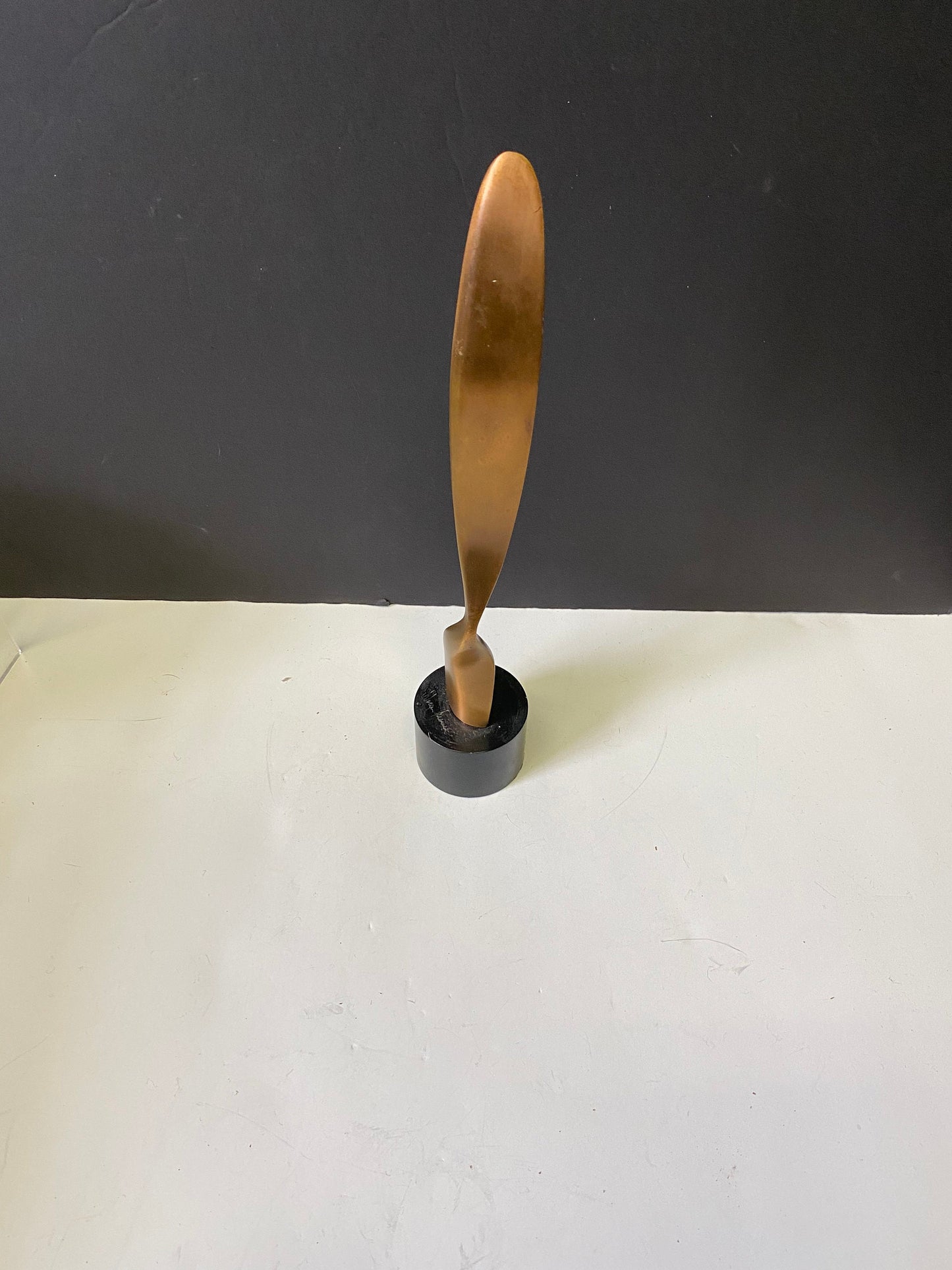 A  Absolutely stunning 12 inch bronze chess trophy from my personal collection  signed  Inscribed on the back  great piece