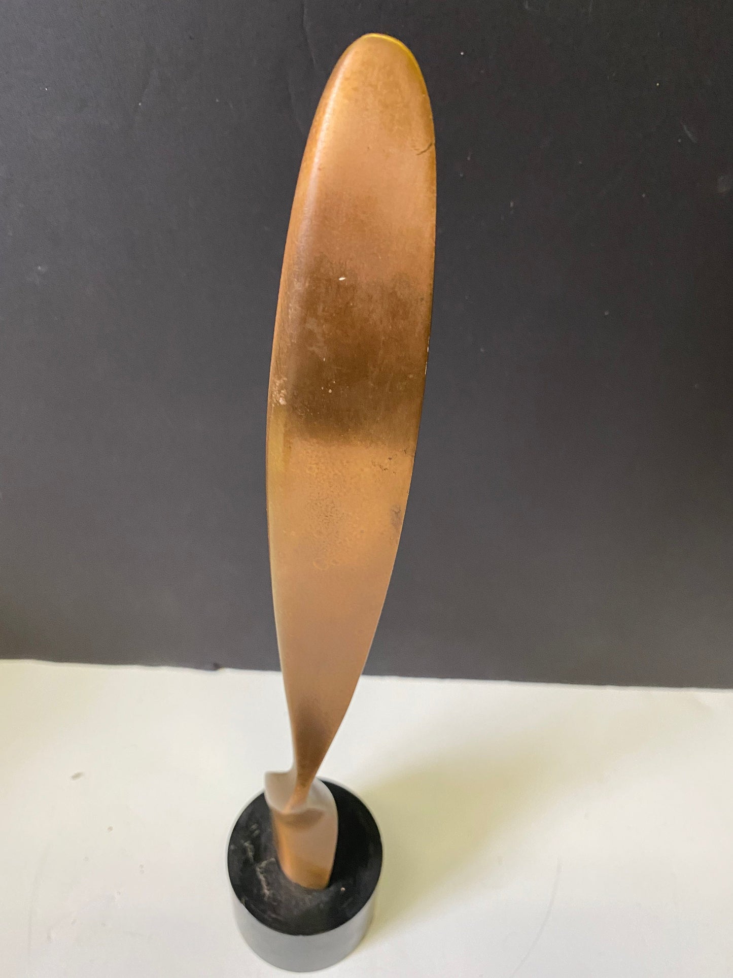 A  Absolutely stunning 12 inch bronze chess trophy from my personal collection  signed  Inscribed on the back  great piece