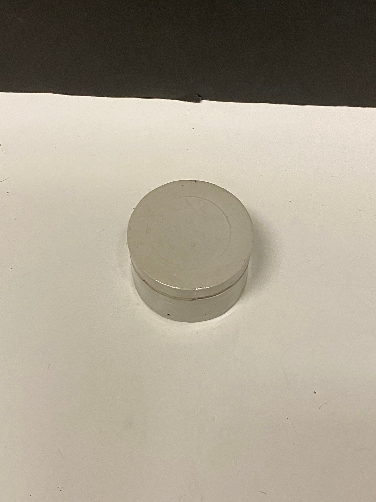 Rare 2 1/2 x 1 Signed a Antique Chinese porcelain toothpaste holder! Truly one of a kind in good condition