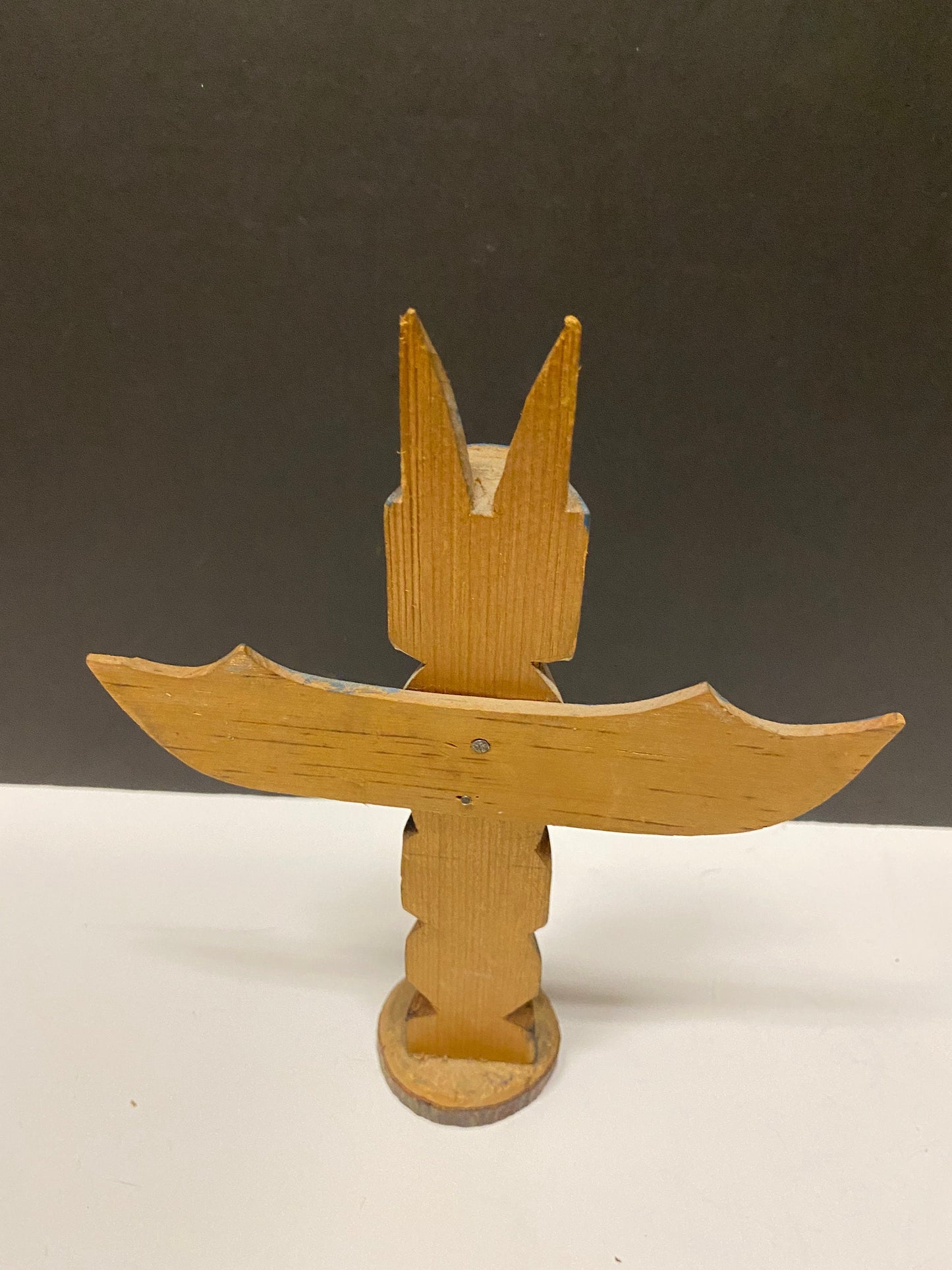 A  9 x 6 West Coast Canadian and Indigenous a Antique primitive totem  Couple small chips see photos   great gift