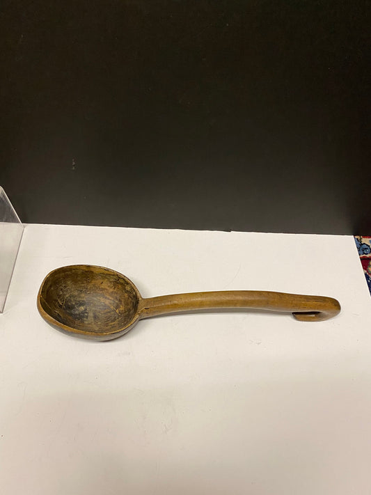 A  Stunning antique 15 inch long African Doucabour spoon ladle  tribal Medicine piece  wow  museum piece  wonderful tribal piece