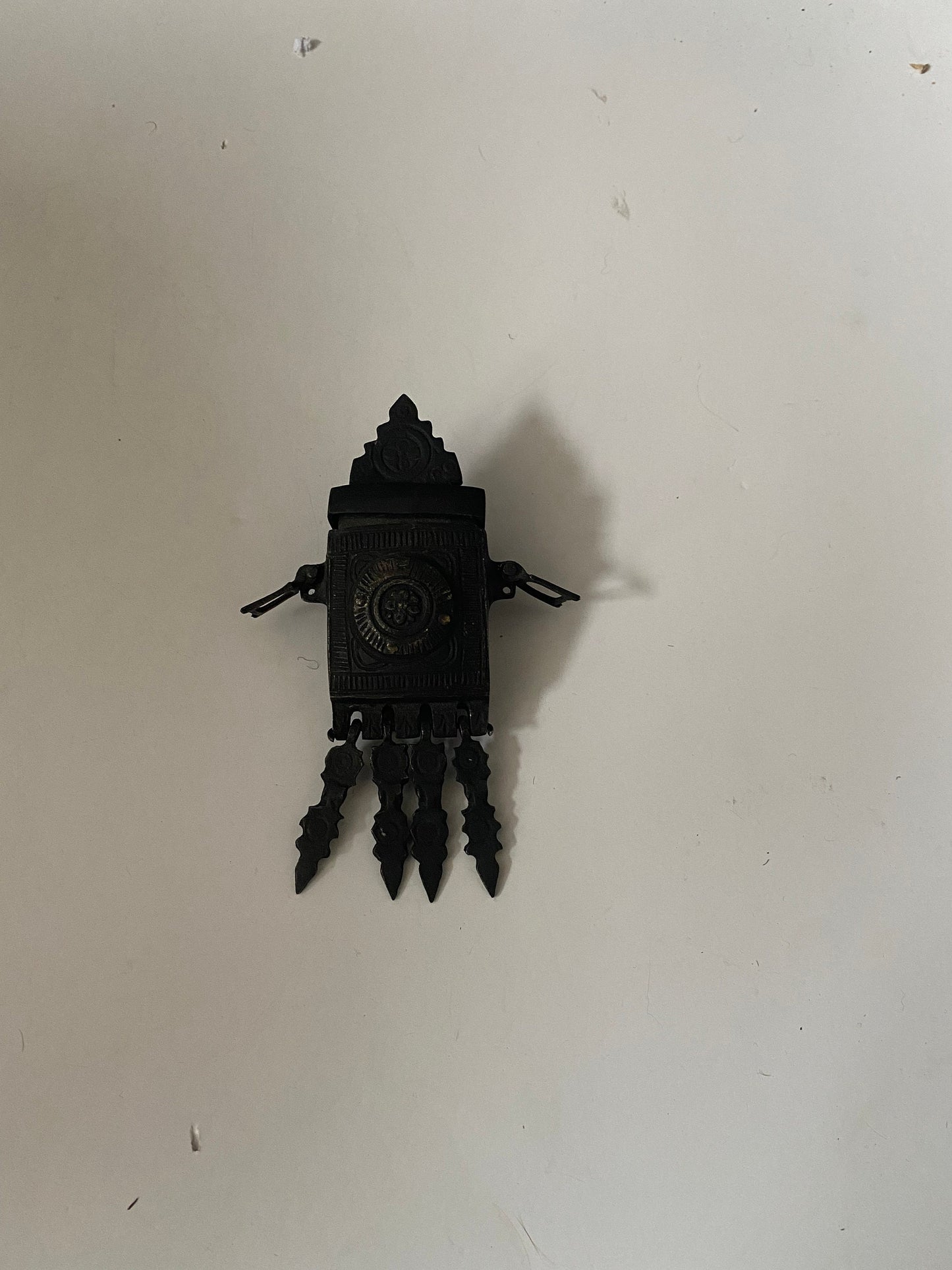 A  Stunning very rare 5 x 3 Tibetan bronze amulet box  approx 18th century  wonderful patina  museum piece  value priced  wow