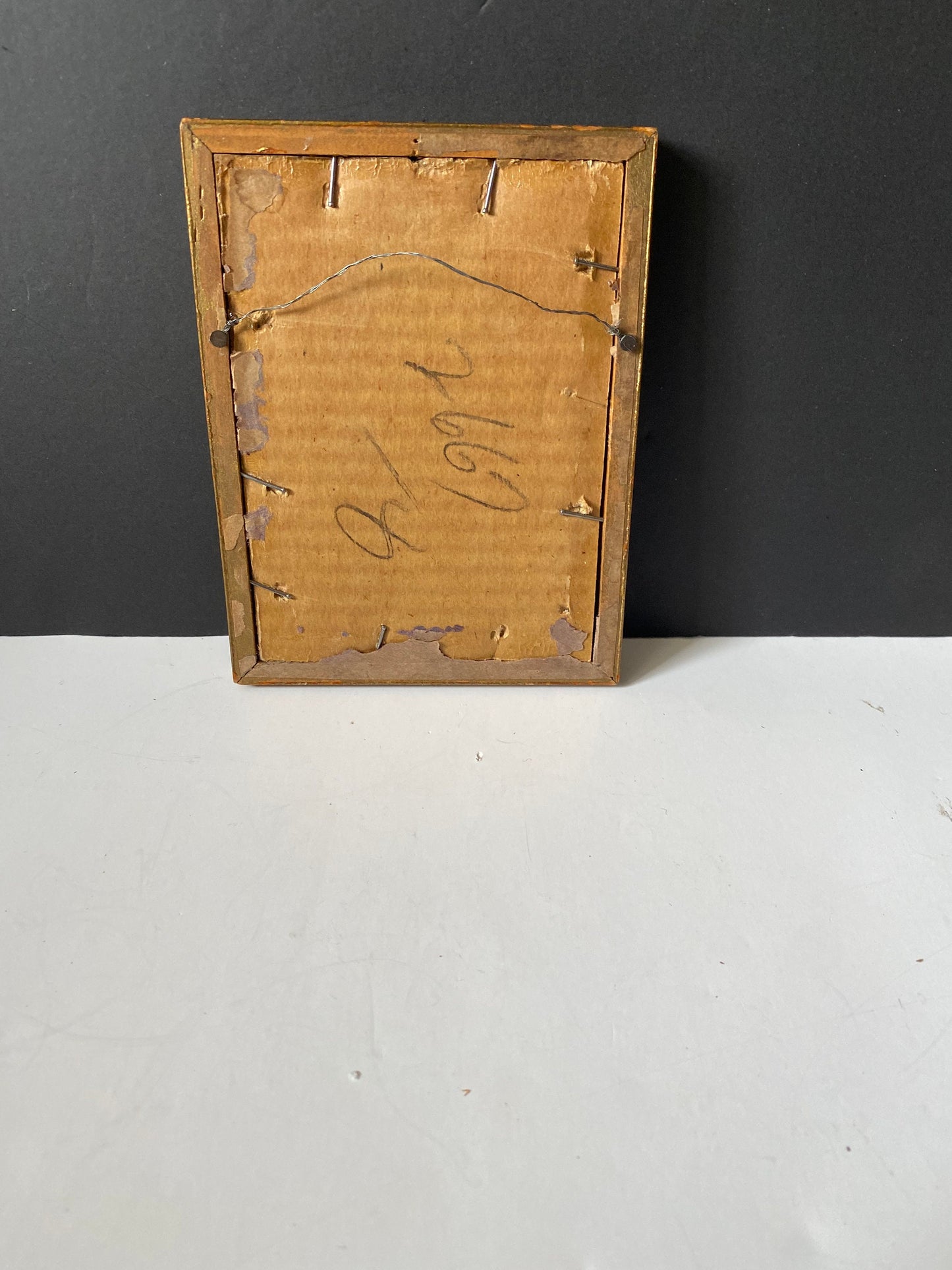 beautiful 6 x 5 framed Watercolour - Antique art nouveau  lovely gift