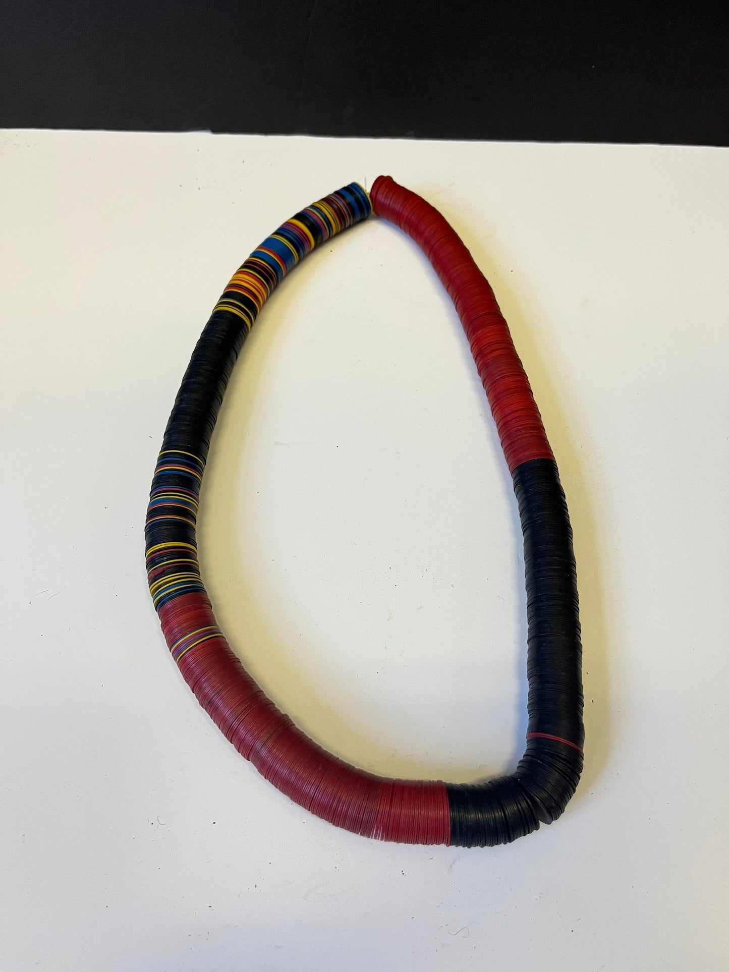 Absolutely stunning 24 approx real African ostrich egg shell necklace  Phenomenal quality a wonderful unique look  wear it!!