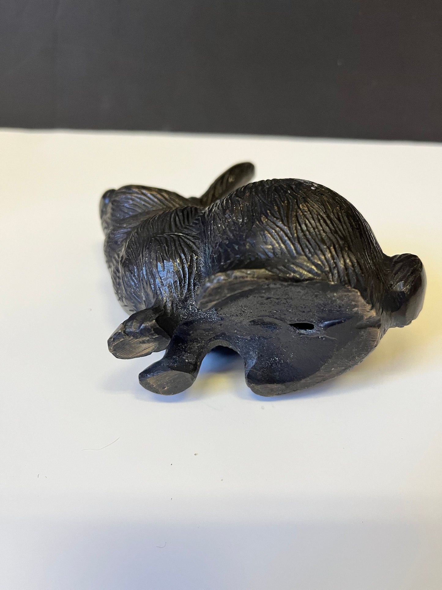 Fabulous bronze 4 x 4 inch rabbit  Great quality in Patina and quite heavy for a small piece  Gift alert -  great value