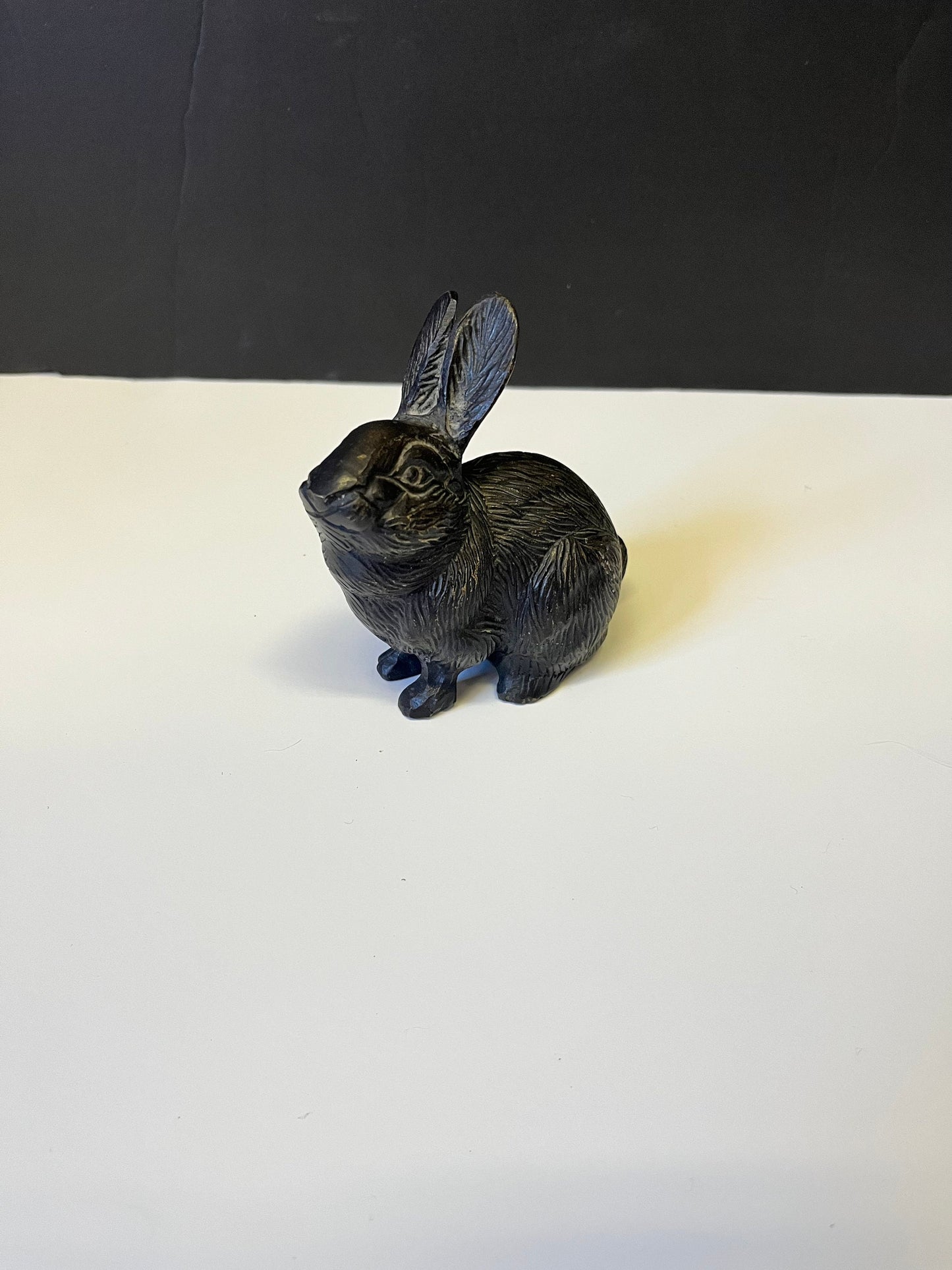 Fabulous bronze 4 x 4 inch rabbit  Great quality in Patina and quite heavy for a small piece  Gift alert -  great value