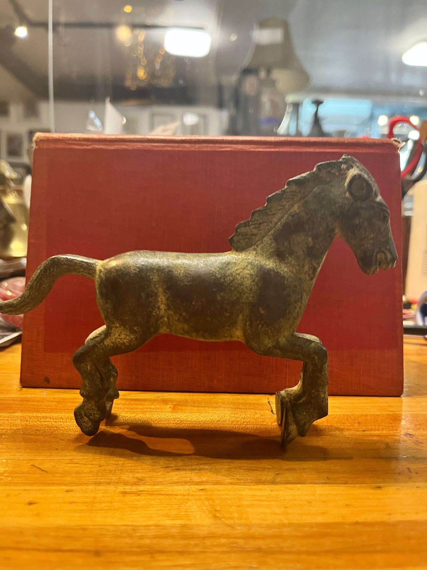 Extra sexy Chinese tang dynasty style bronze galloping horse  6 x 4 high with extra special patina  old beautiful horse wow price