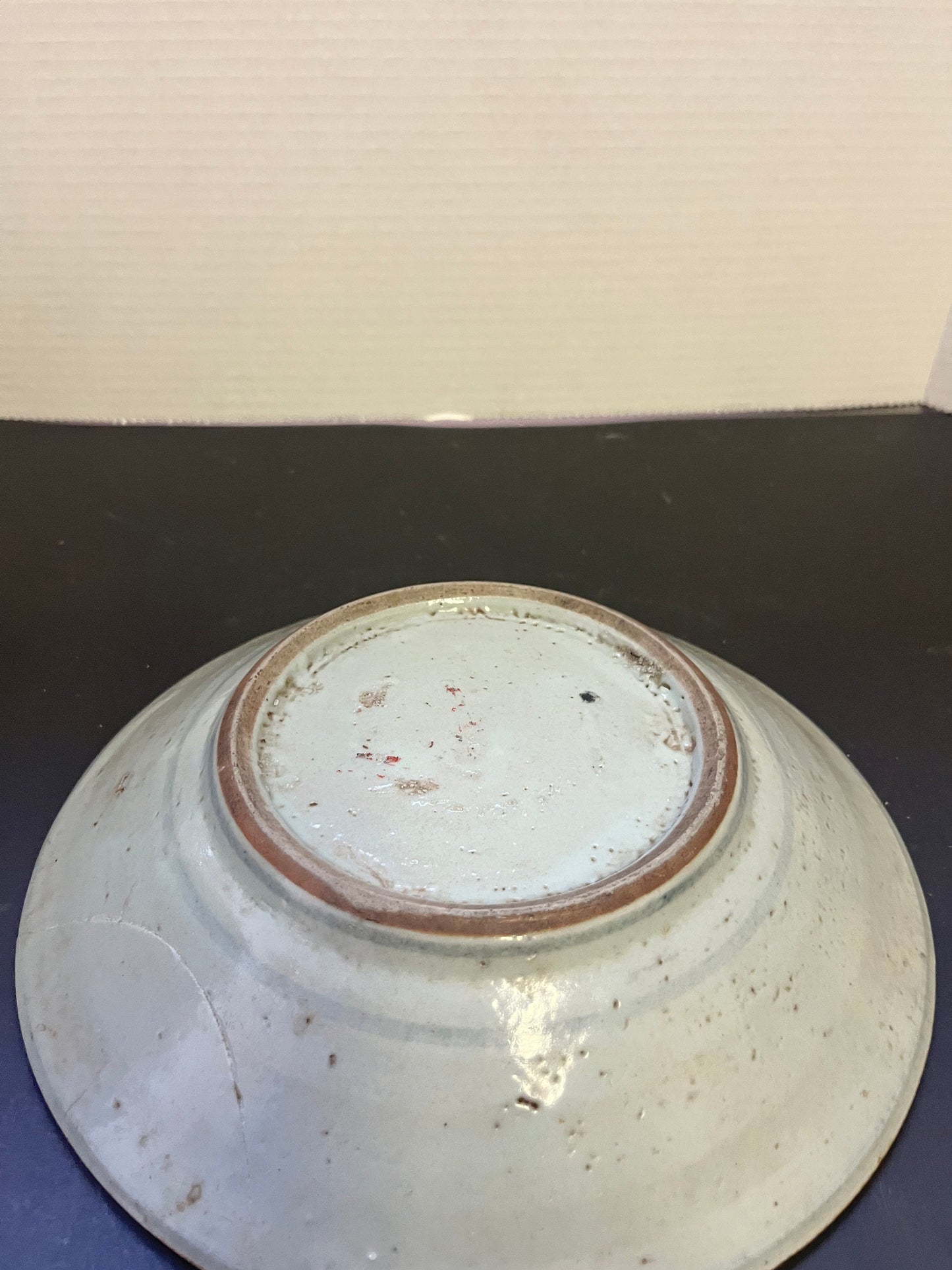 Magnificent 9 1/2 inch ancient Chinese shipwreck bowl  as is  priced accordingly  Wonderful piece of Chinese history