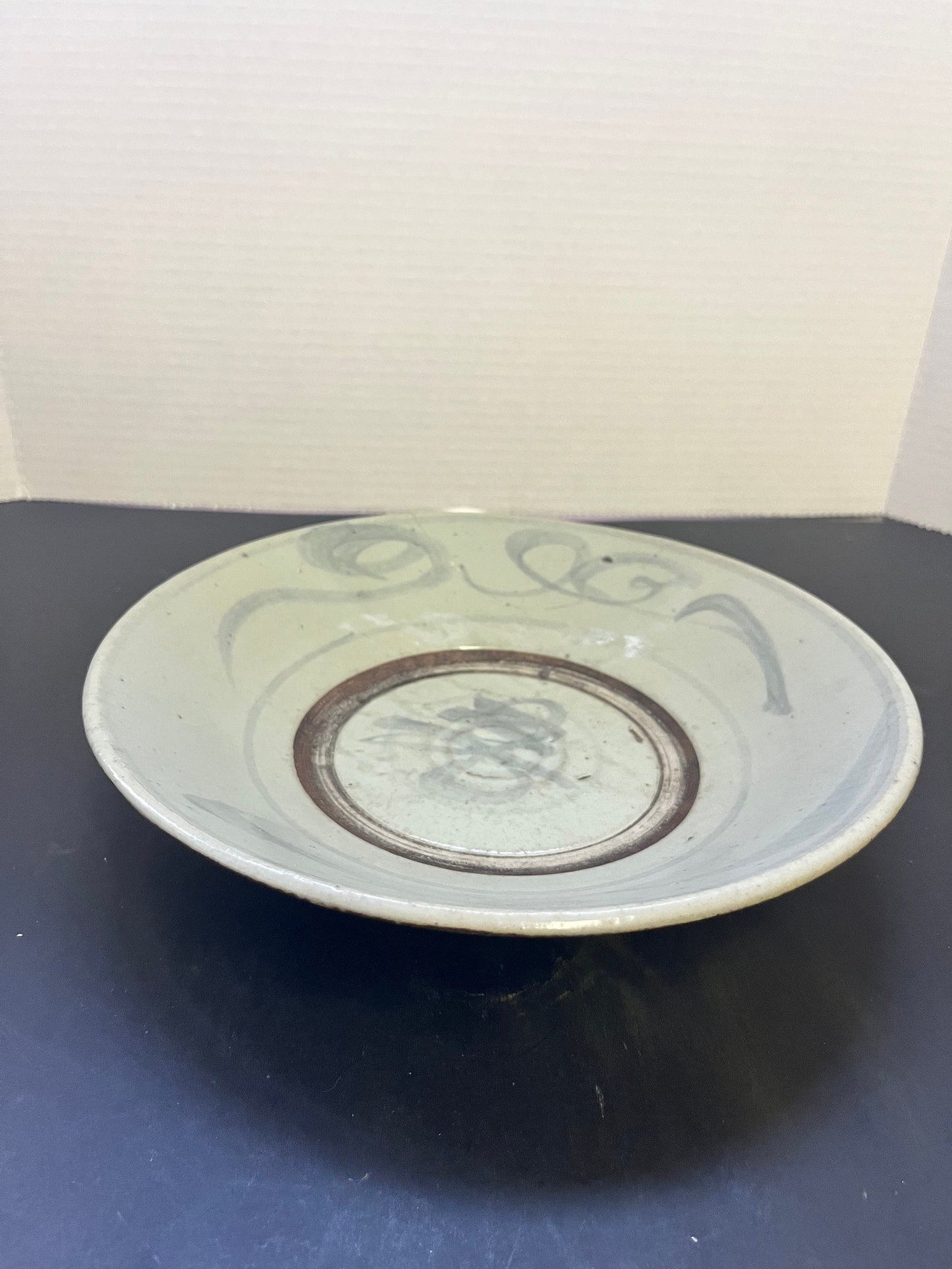 Magnificent 9 1/2 inch ancient Chinese shipwreck bowl  as is  priced accordingly  Wonderful piece of Chinese history