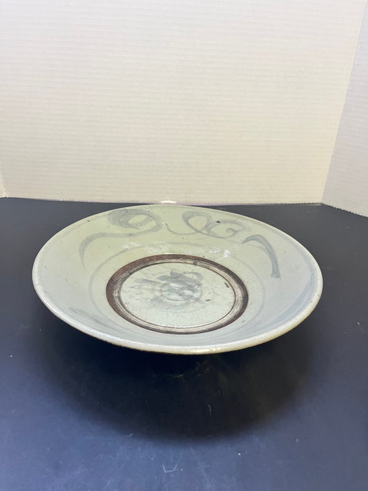 Magnificent 9 1/2 inch ancient Chinese shipwreck bowl  as is  priced accordingly  Wonderful piece of Chinese history