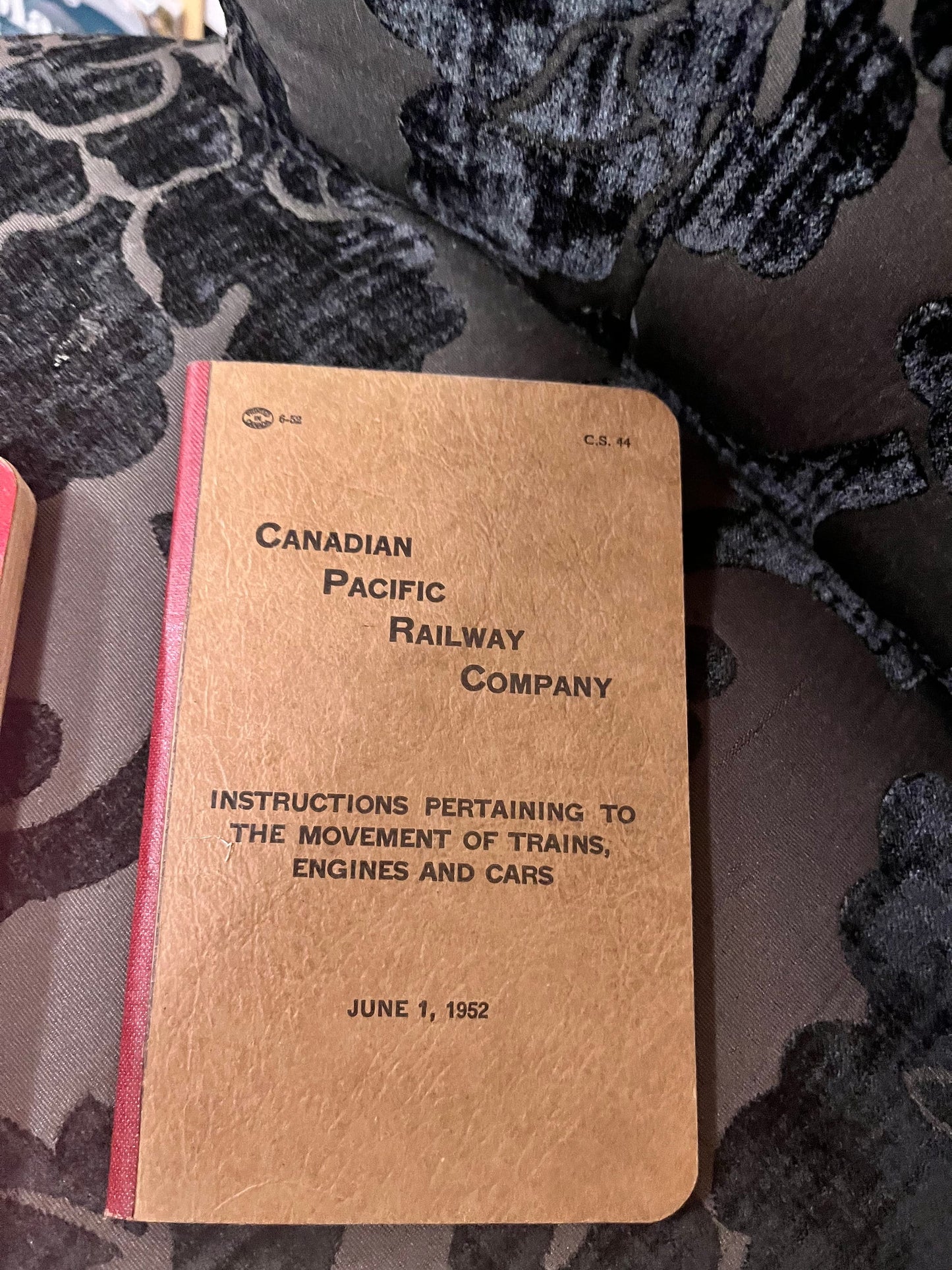 Three CPR manuals- Three CPR manuals   antique Canadian pacific rail manuals