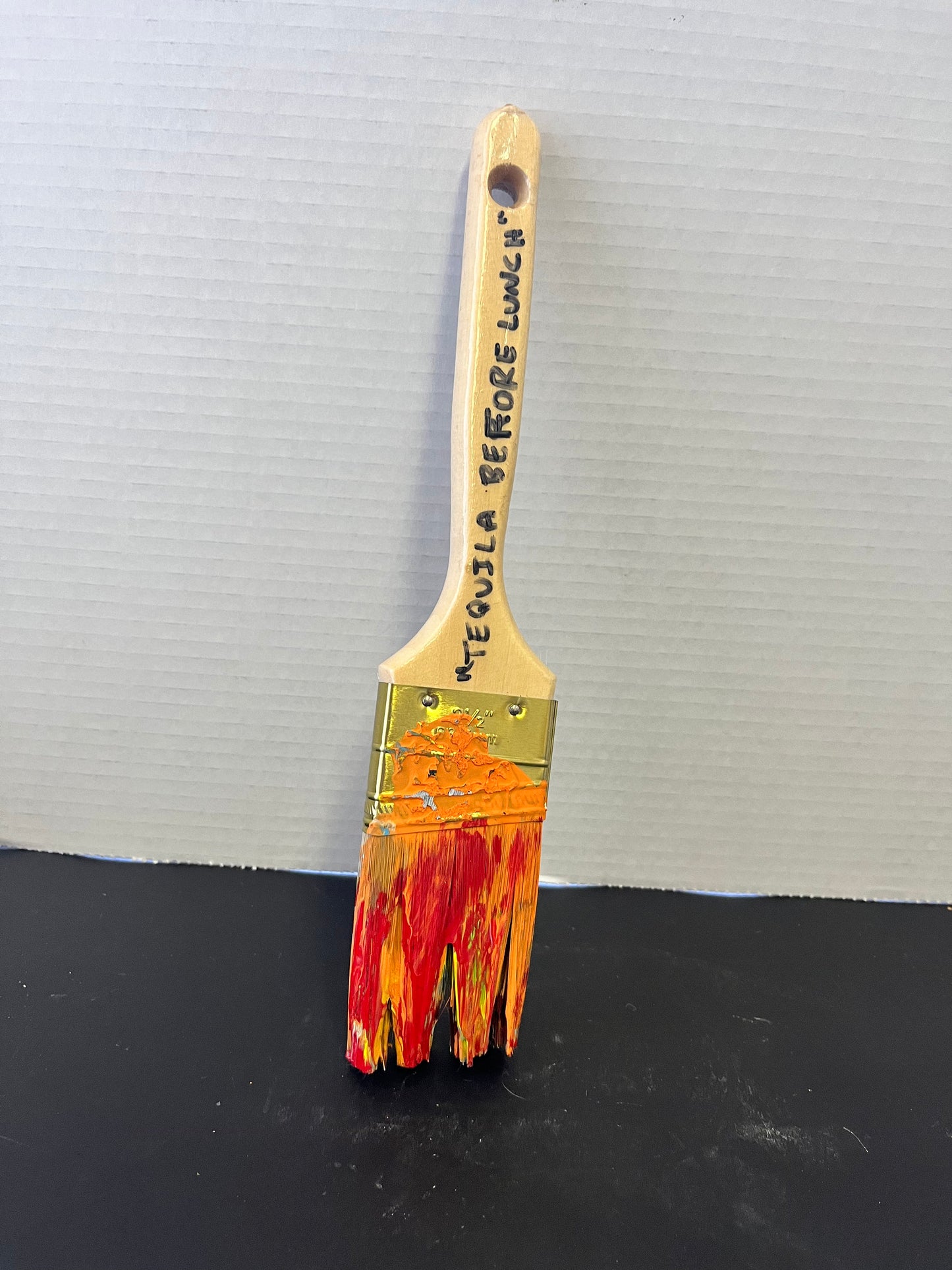 Rare art piece  11 inch local visually impaired artist Eli St. John