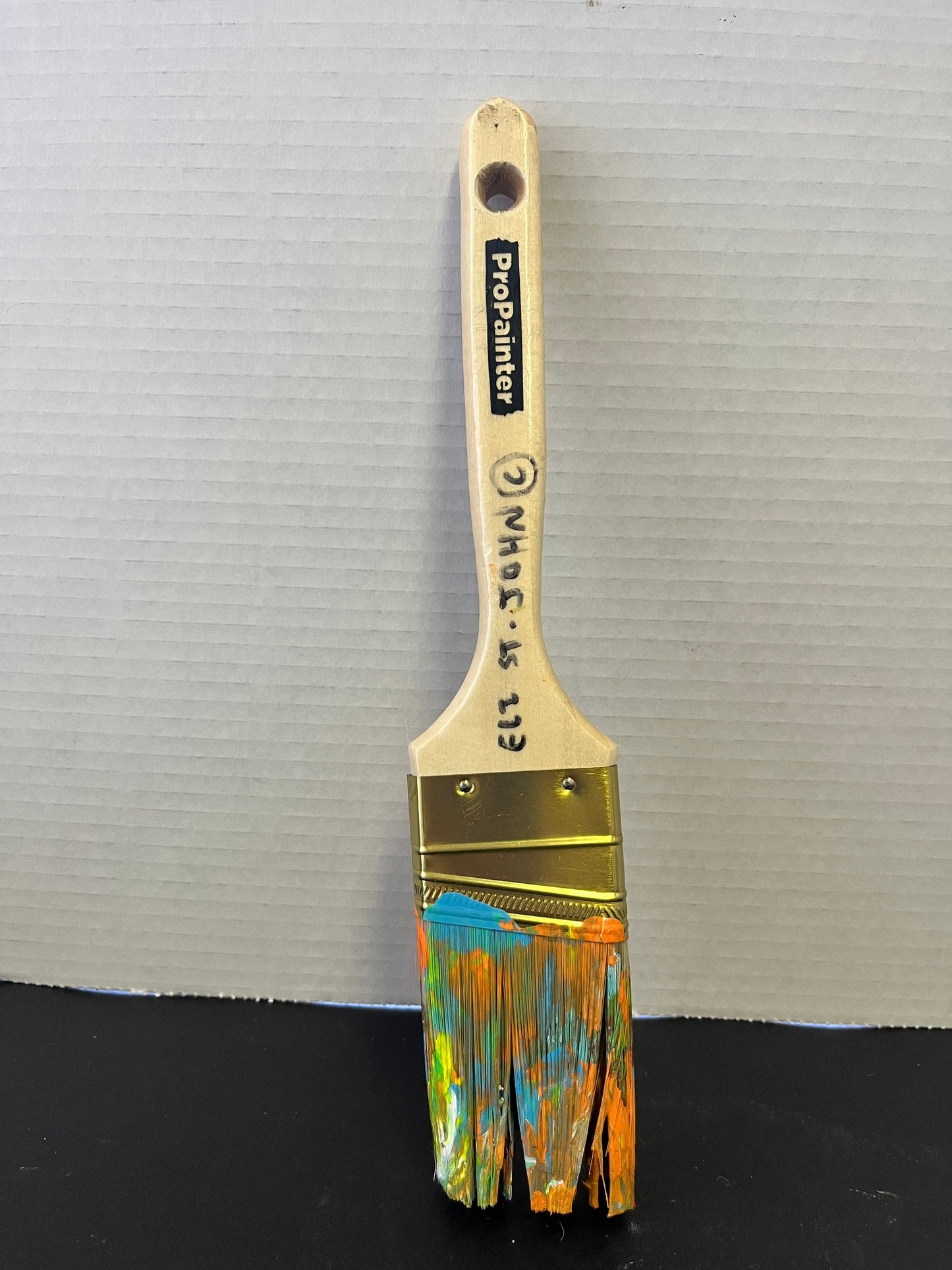 Rare art piece  11 inch local visually impaired artist Eli St. John