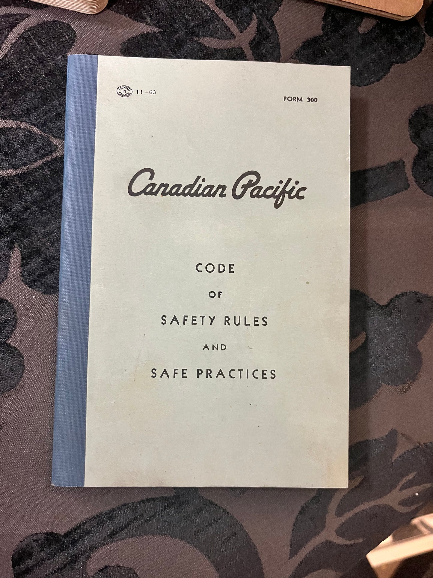 Three CPR manuals- Three CPR manuals   antique Canadian pacific rail manuals