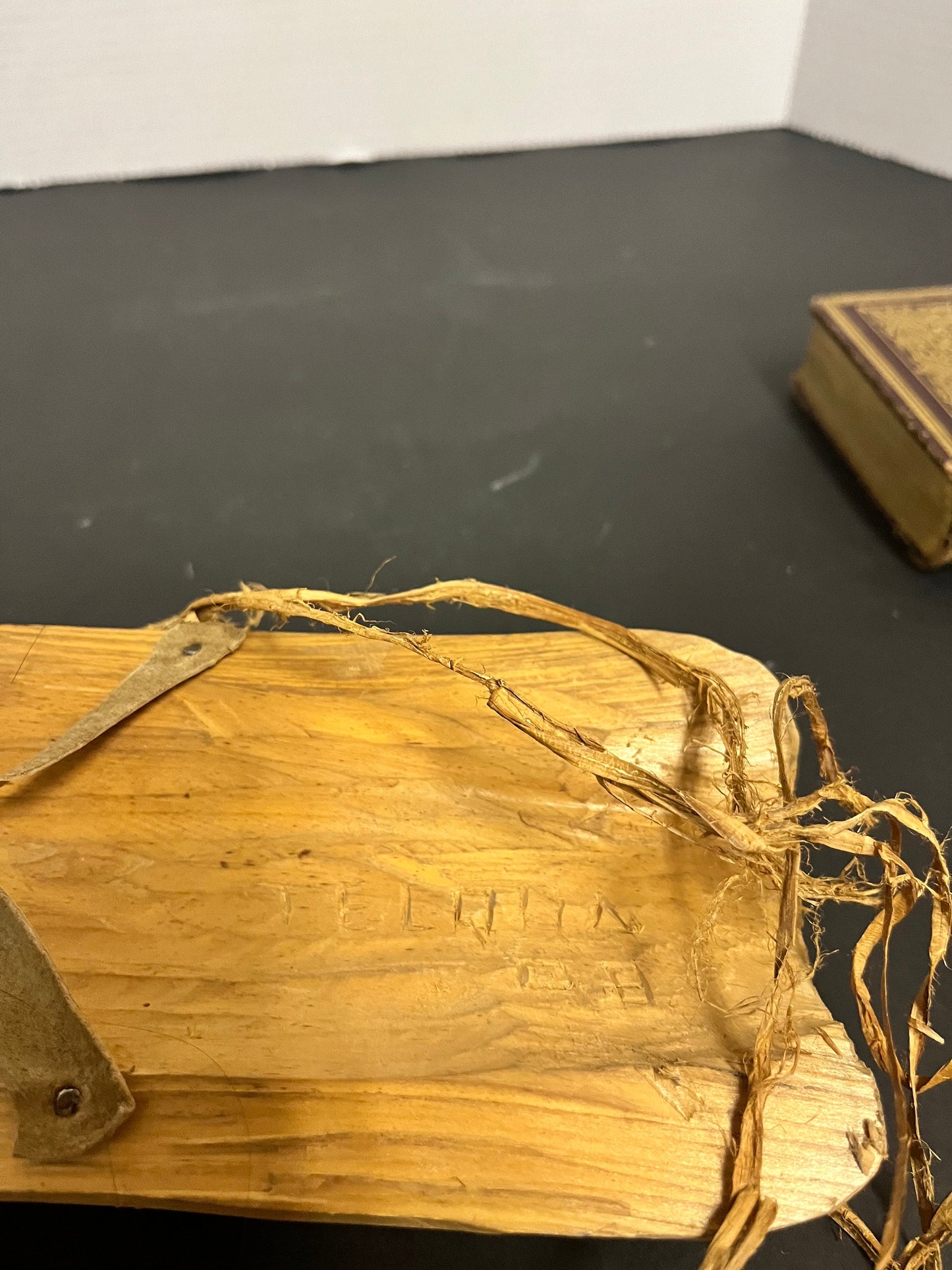 8 x 4 signed authentic stunning, indigenous, first Nations Pacific Northwest coast painted mask with copper eyes  really beautiful gift