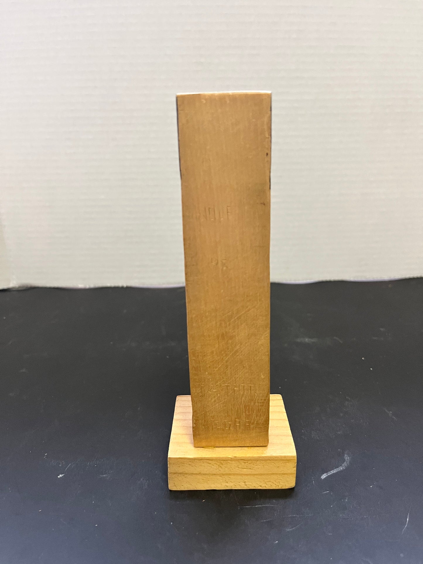 7 x 2 1/2 x 2 deep fabulous indigenous first nations pacific northwest coast, signed by R Tait  unreal cedar carving and painting - wow