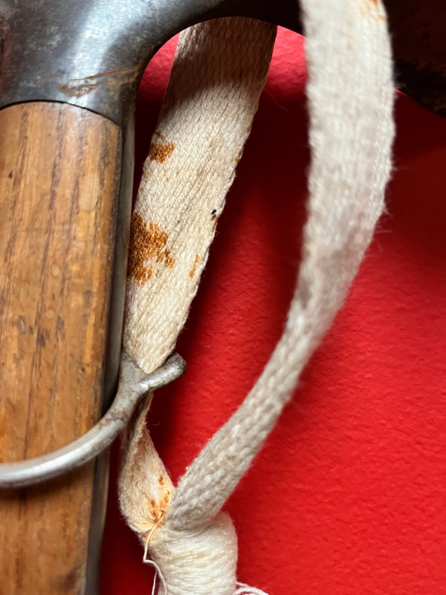 Amazing antique Austrian 33 inch long very rare mountaineers ice pick   truly a mountain explorers dream piece - wow