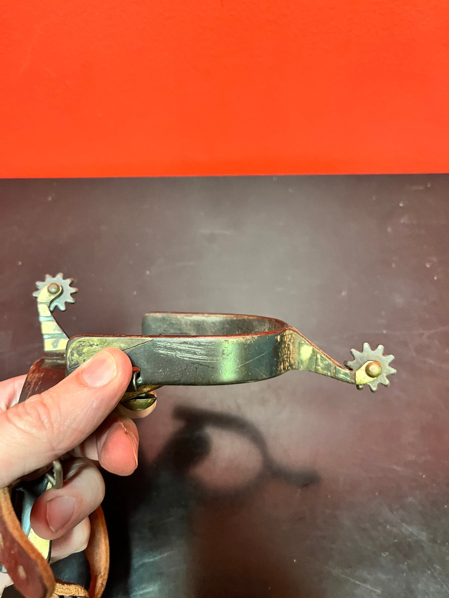 Antique 7 inch long amazing Horse spurs  wonderful condition and would make a great gift  horse lovers will want these