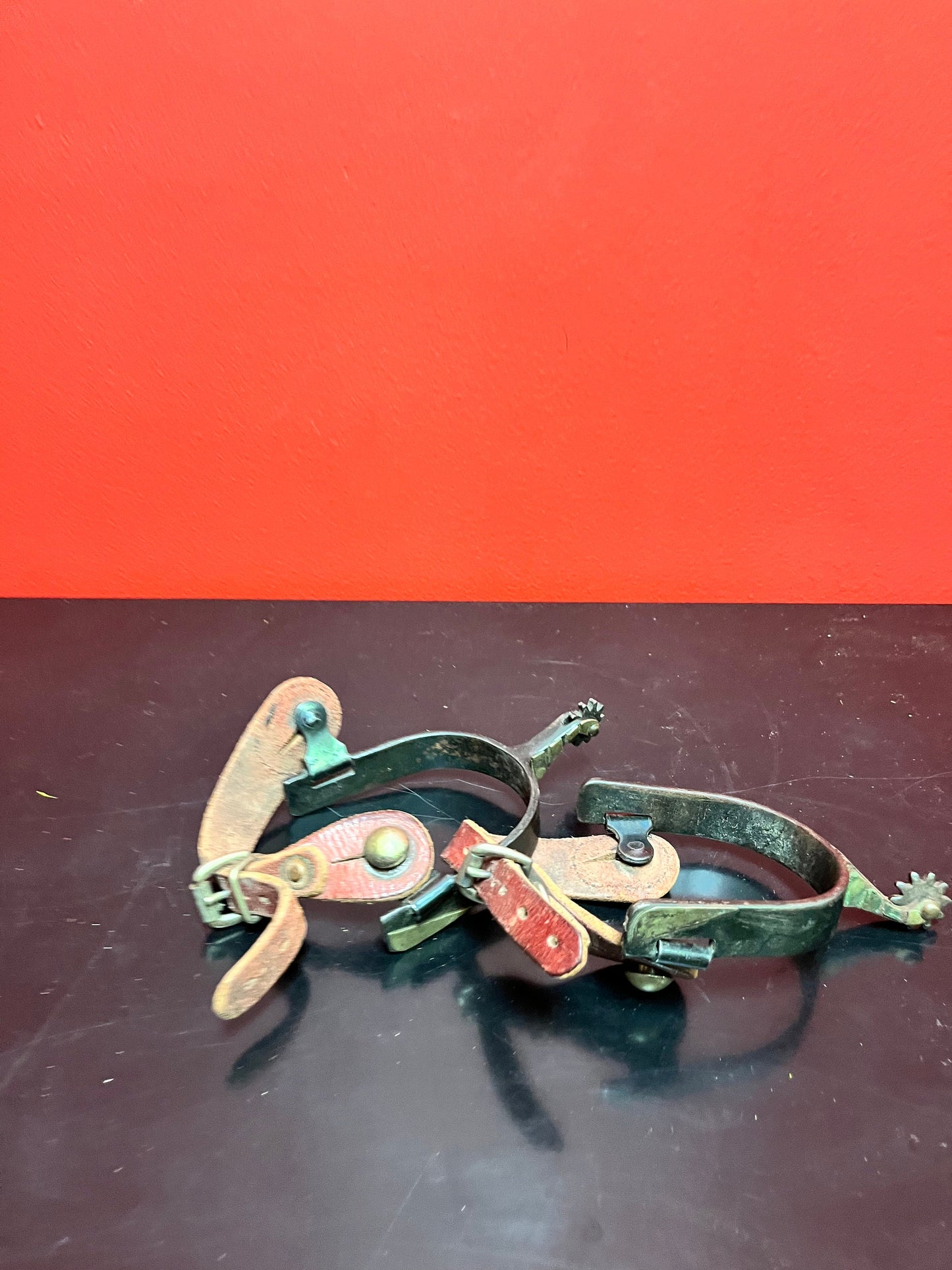 Antique 7 inch long amazing Horse spurs  wonderful condition and would make a great gift  horse lovers will want these