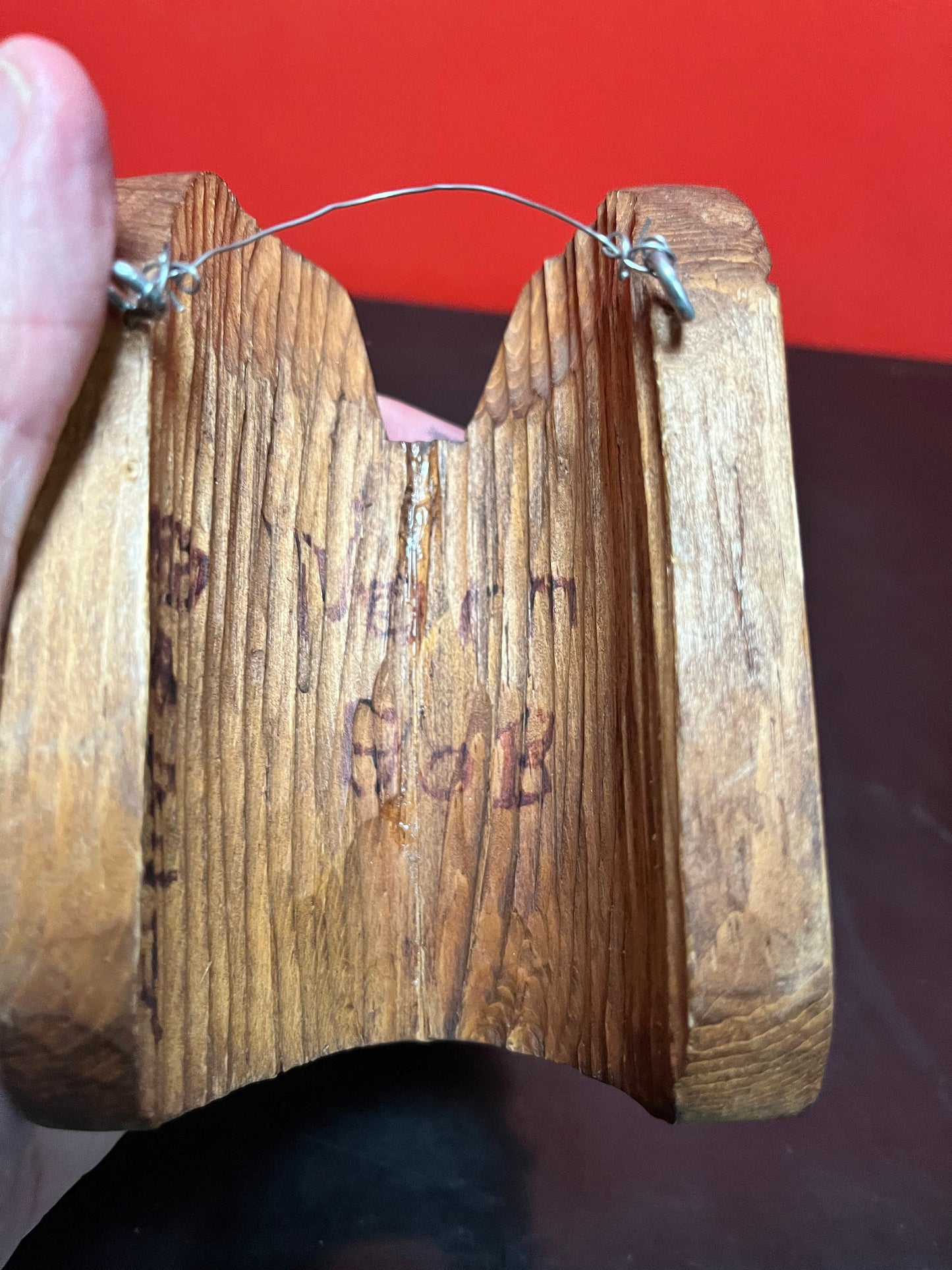 Lovely indigenous first nations mask  4.25 x 3 x 1 thick  lovely piece- signed  unique  ready to hang