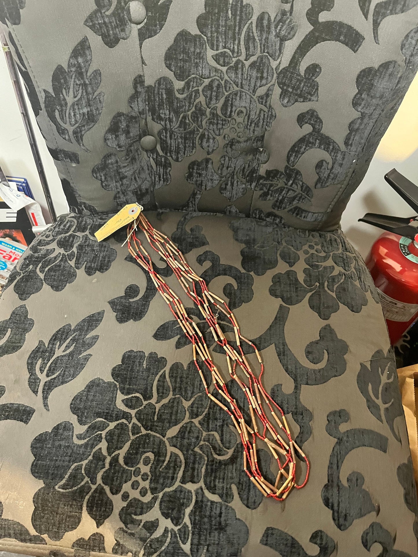 African beaded necklace  bushman tribe  very pretty