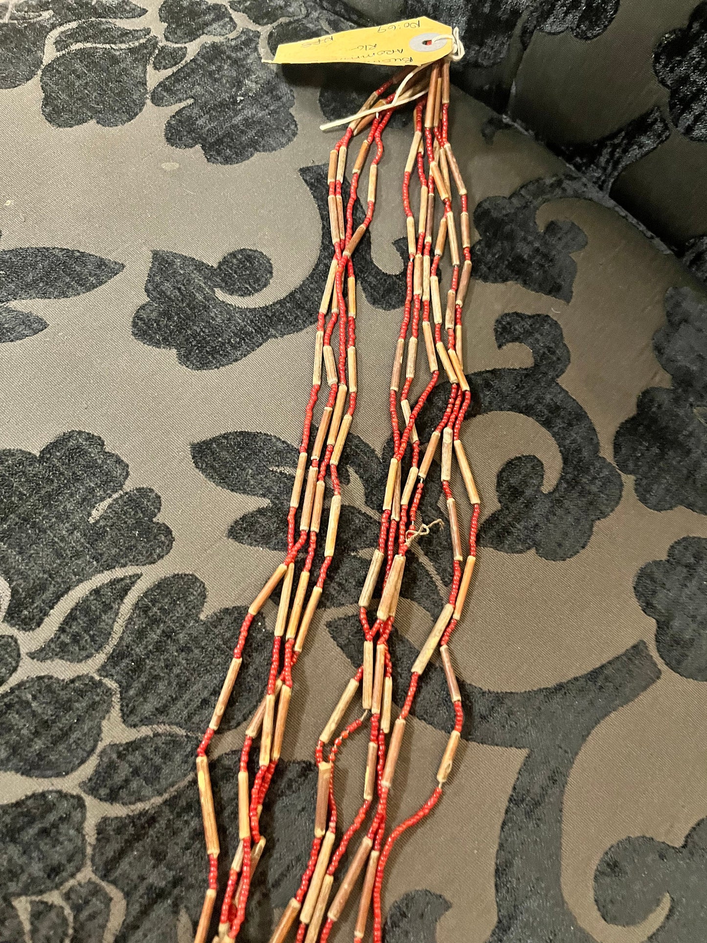 African beaded necklace  bushman tribe  very pretty