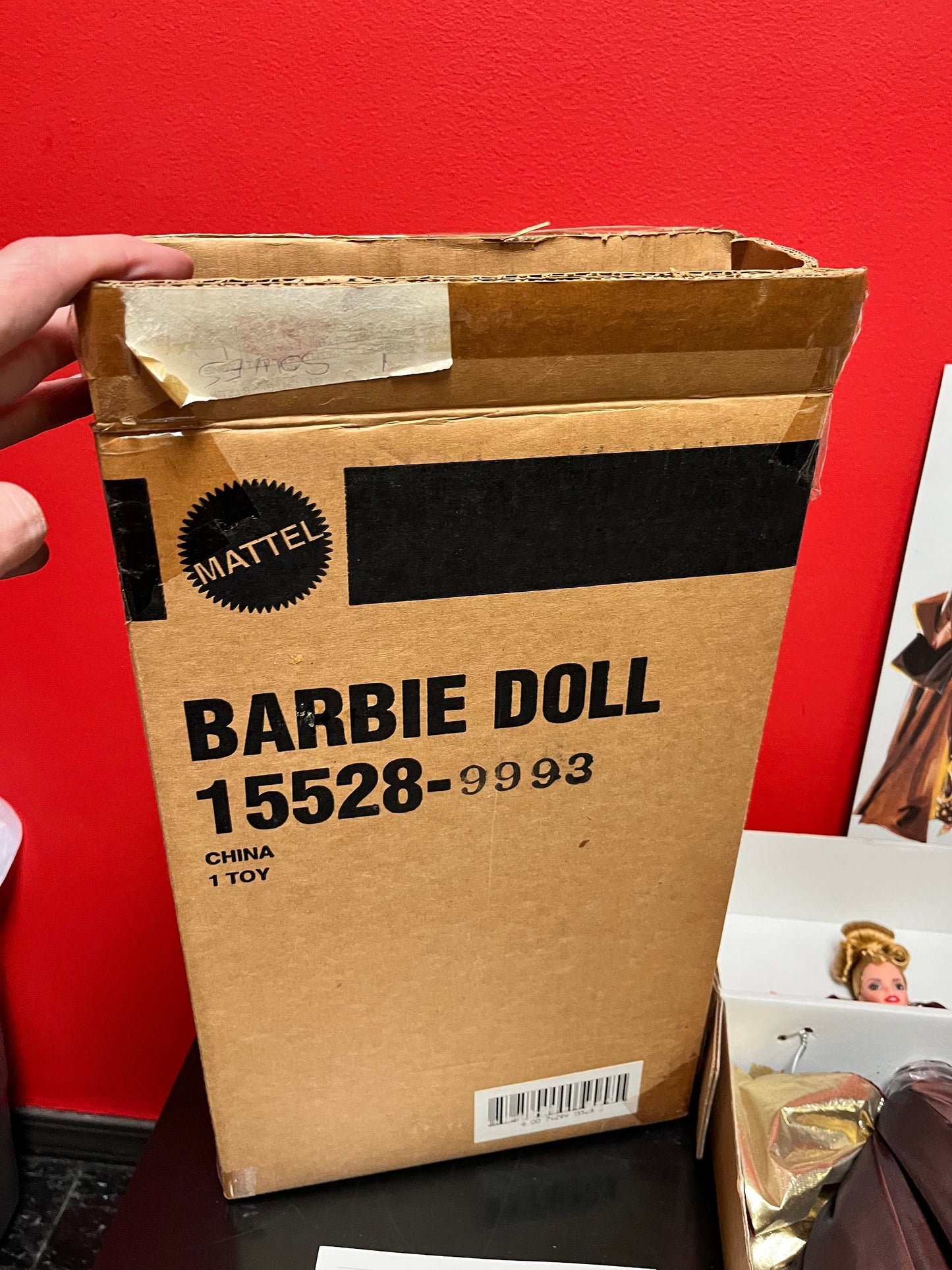 Fabulous Barbie doll coture  in original box with original paperwork in original outer box came from a collection - wow