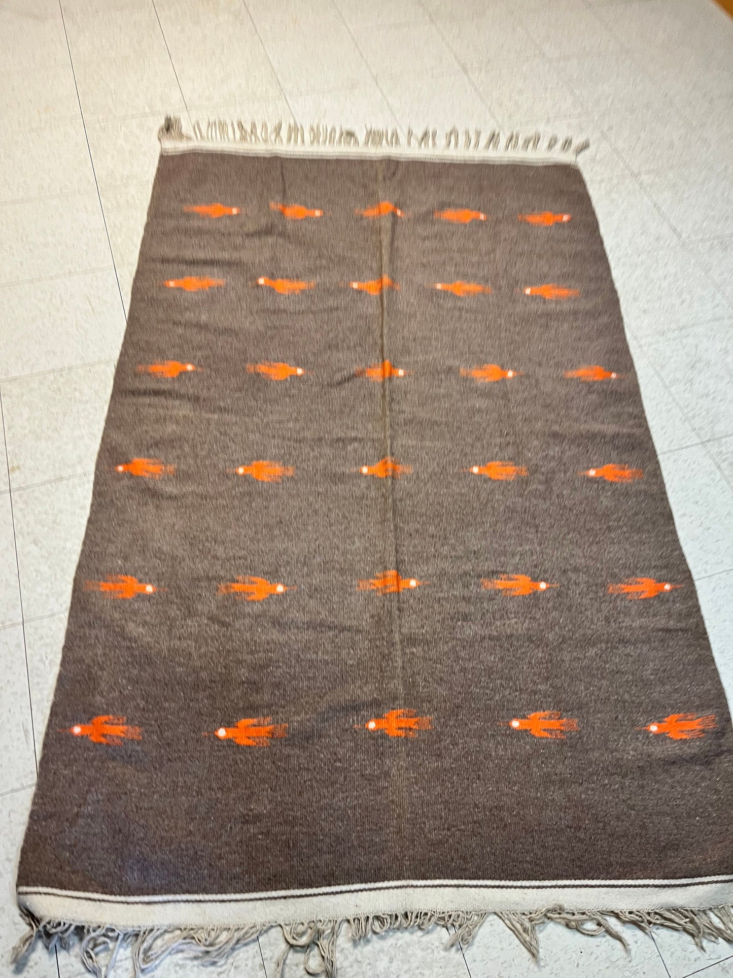 Stunning, antique Navajo, American wool blanket 84 x 50 in absolute mint condition  one of a kind piece of history  wow  Navajo art