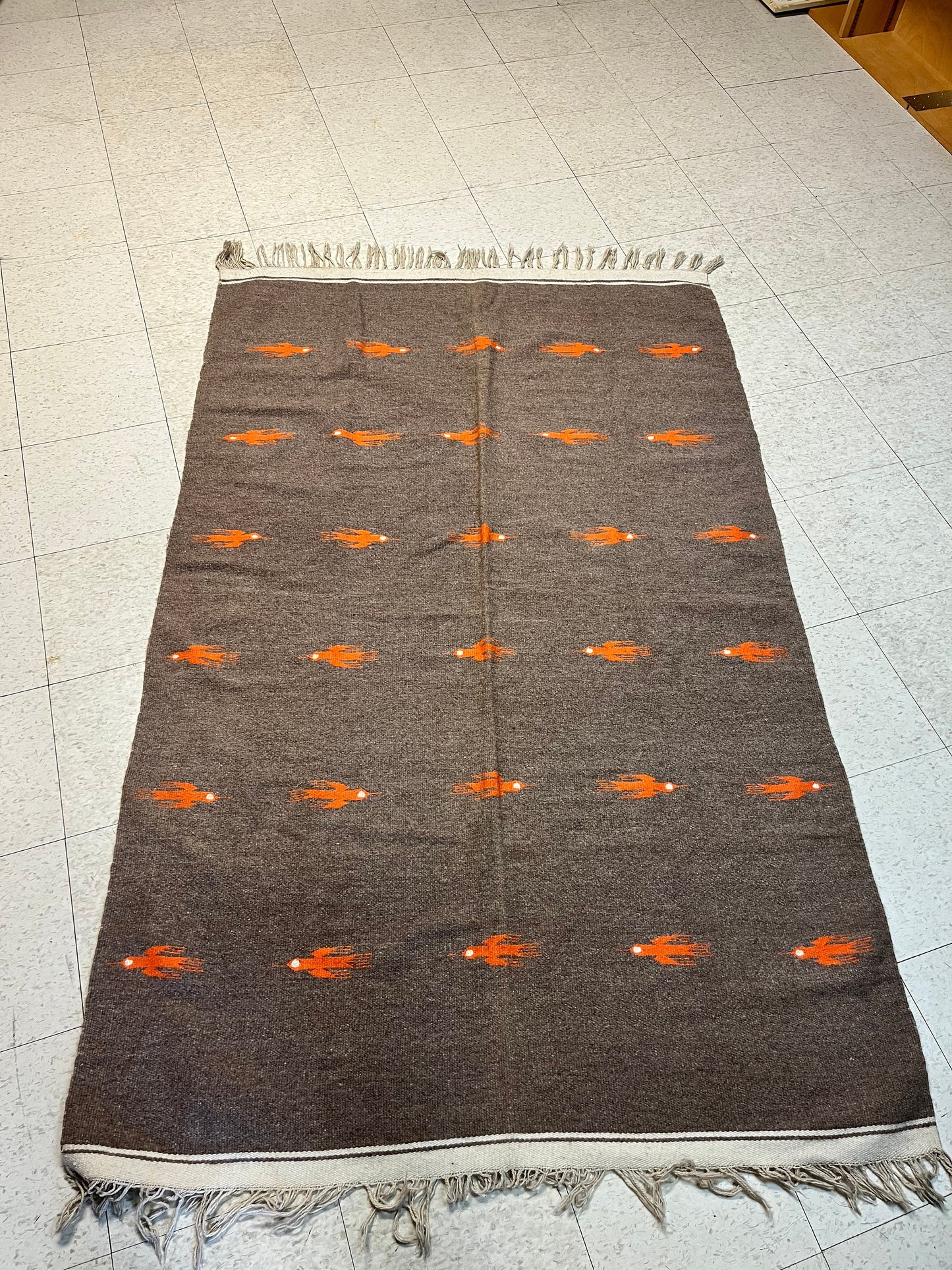 Stunning, antique Navajo, American wool blanket 84 x 50 in absolute mint condition  one of a kind piece of history  wow  Navajo art