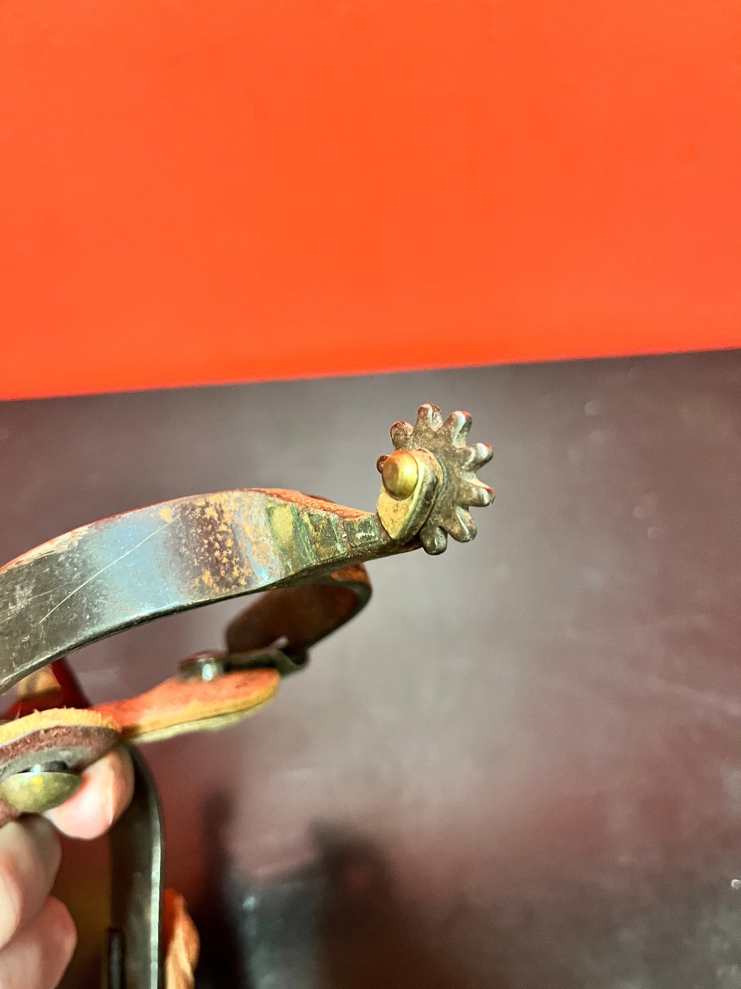 Antique 7 inch long amazing Horse spurs  wonderful condition and would make a great gift  horse lovers will want these