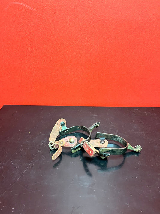 Antique 7 inch long amazing Horse spurs  wonderful condition and would make a great gift  horse lovers will want these