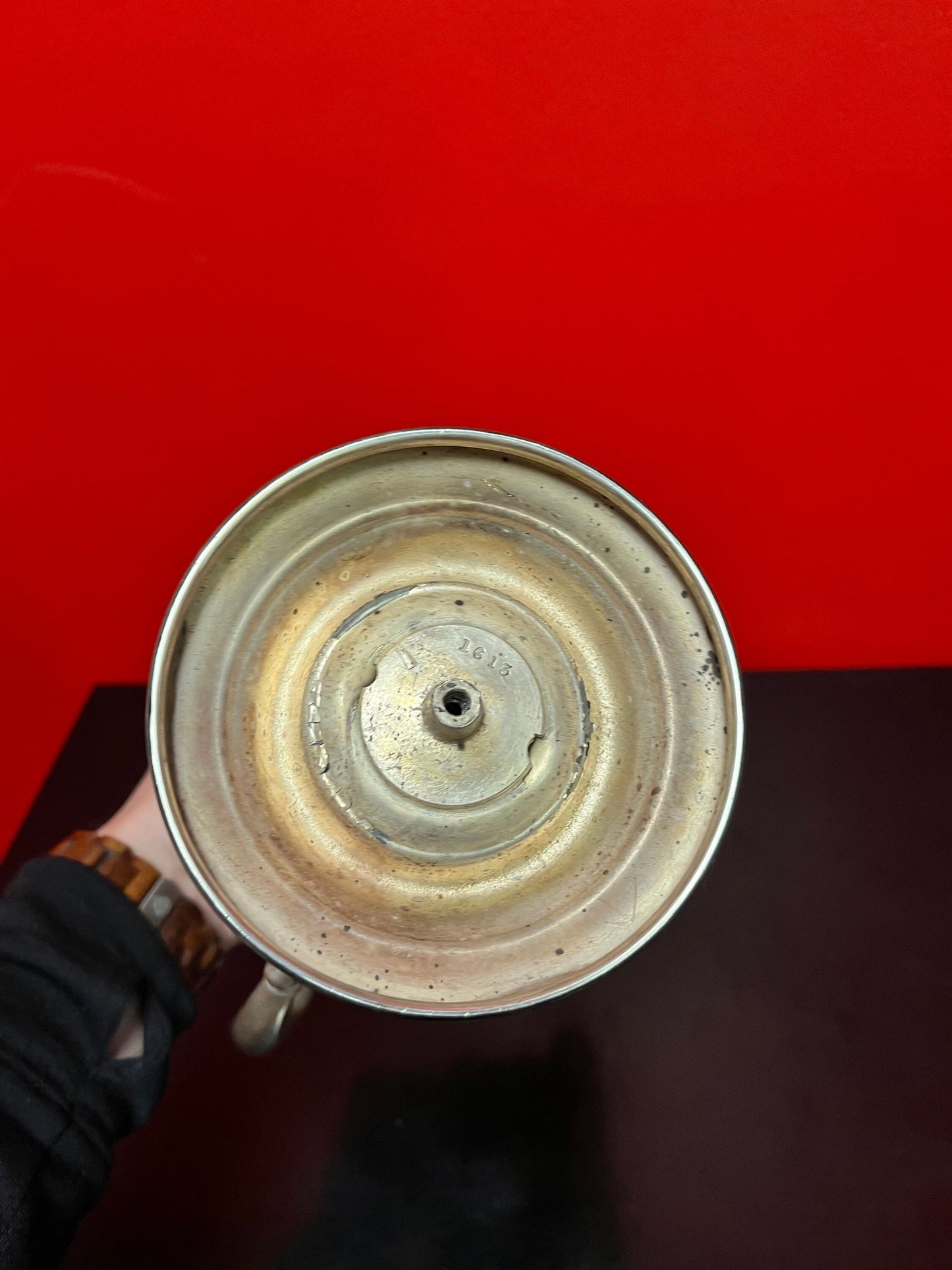 Fabulous huge 10 inch silver plated 1950s swimming trophy  lovely patina, and really fascinating piece of Victoria, BC history!!!