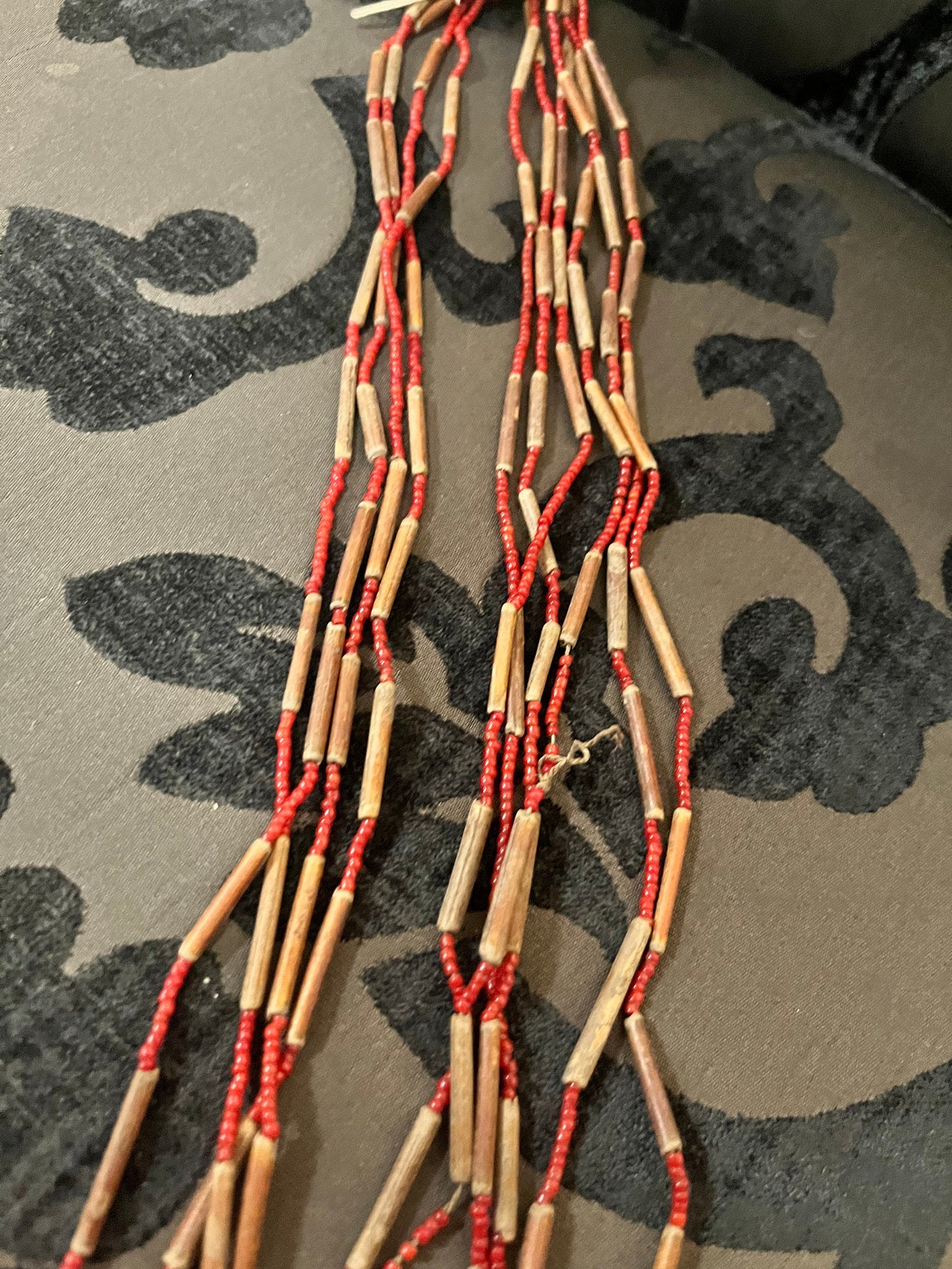 African beaded necklace  bushman tribe  very pretty