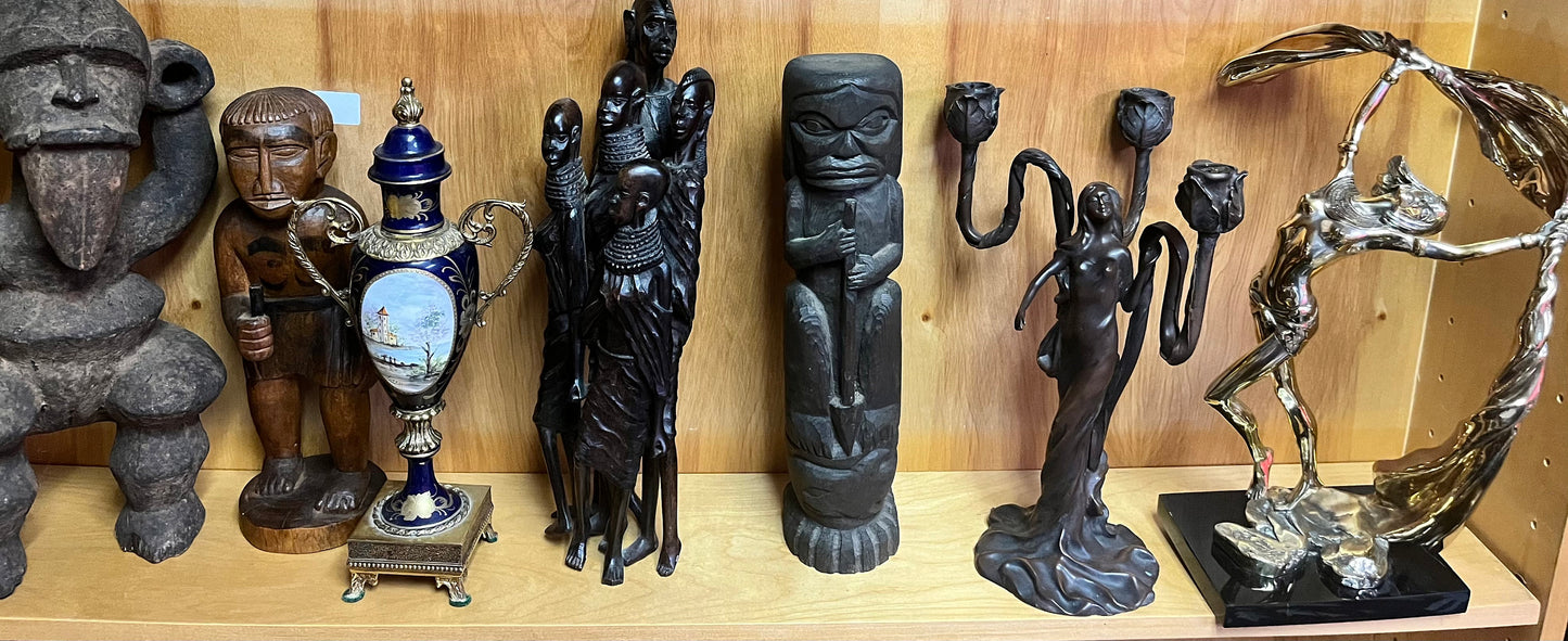 Magnificent antique European bronze lady candelabra/ lamp  fabulous Patina and Condition  an absolute beauty - 14 inches taller! - wow