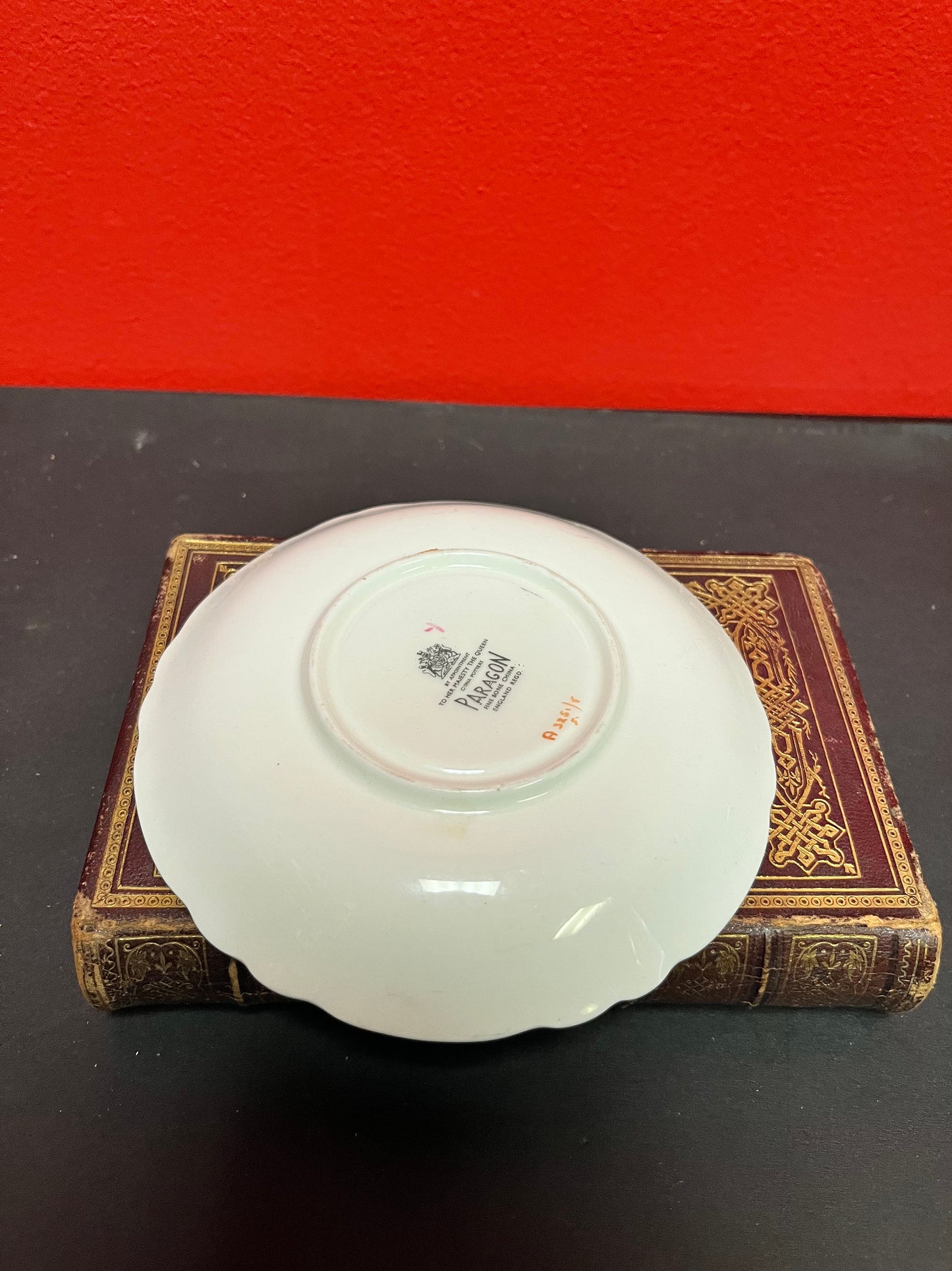 Paragon beautiful rare and cup and Saucer  mint condition  wow