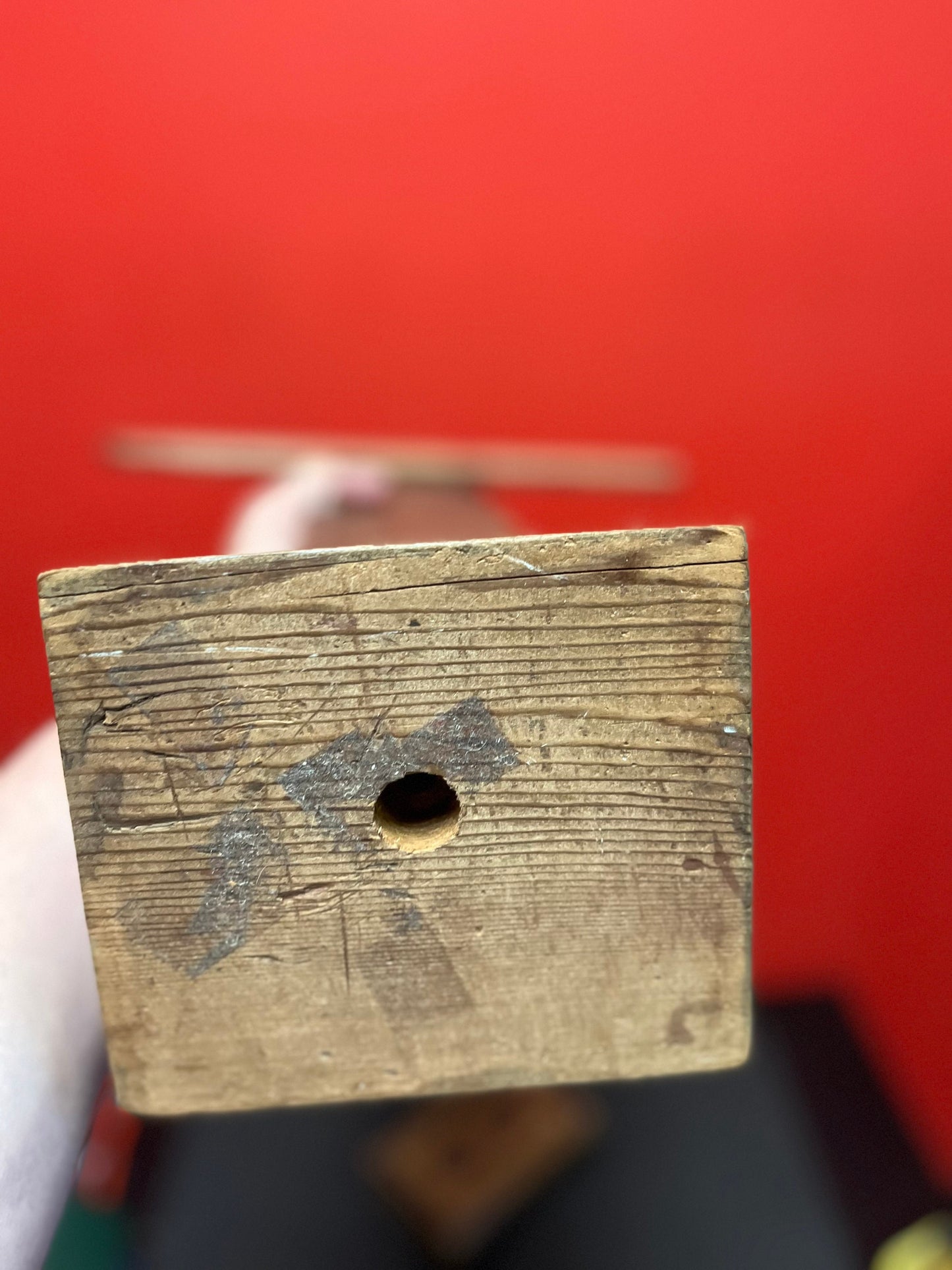 14 x 24 inches tall  indigenous first nations pacific northwest coast signed Fred Baker JR cedar totem pole with abalone  wow