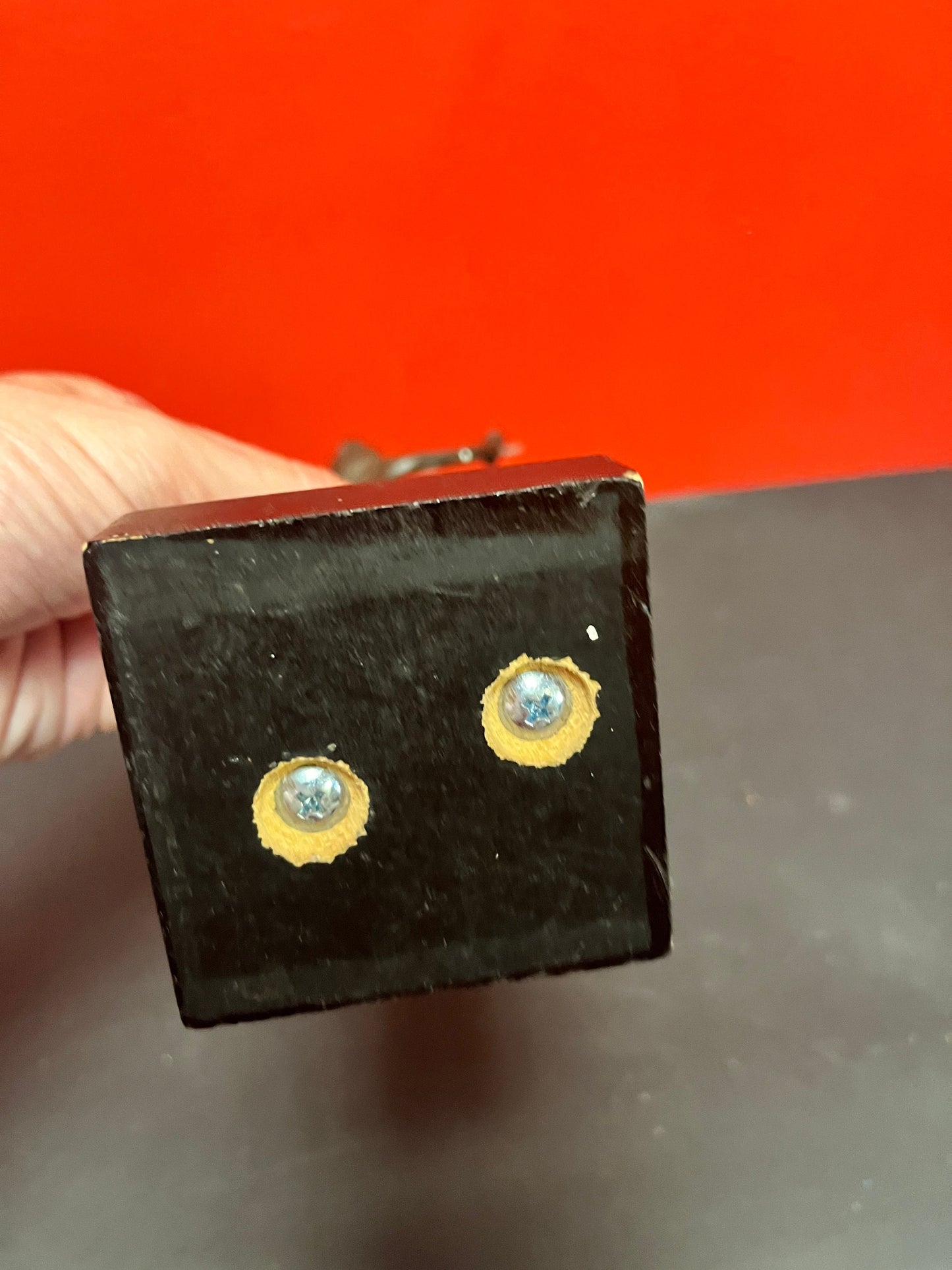 Lovely stylized 10 inch bronze flutist and on stand  super gift