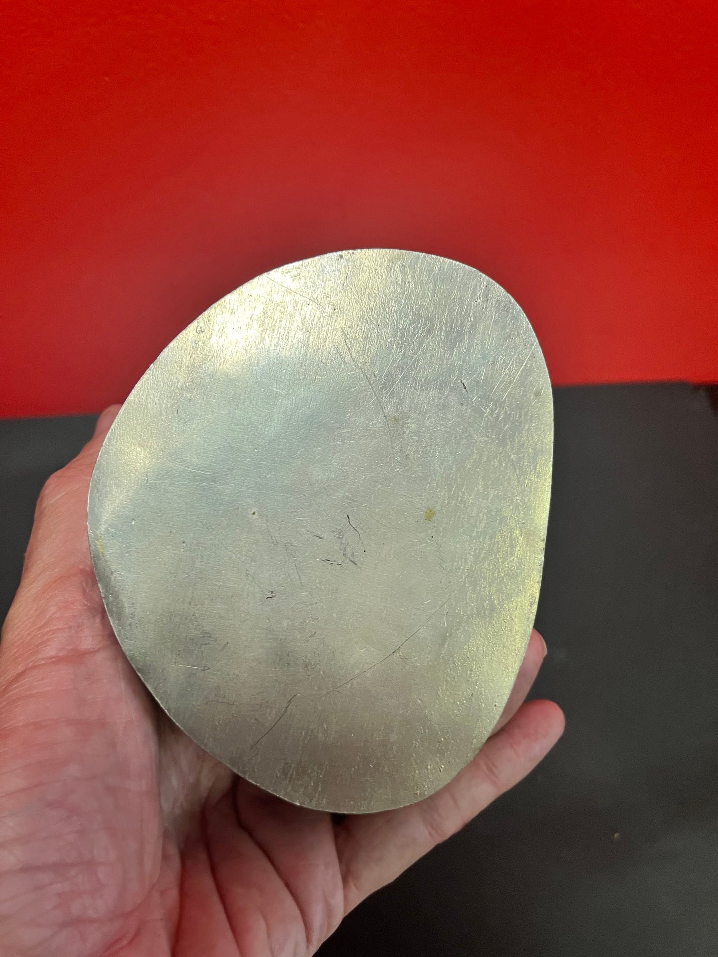 A  5 x 4 x 2 1/2 high Chinese silver box   heavily detailed untested