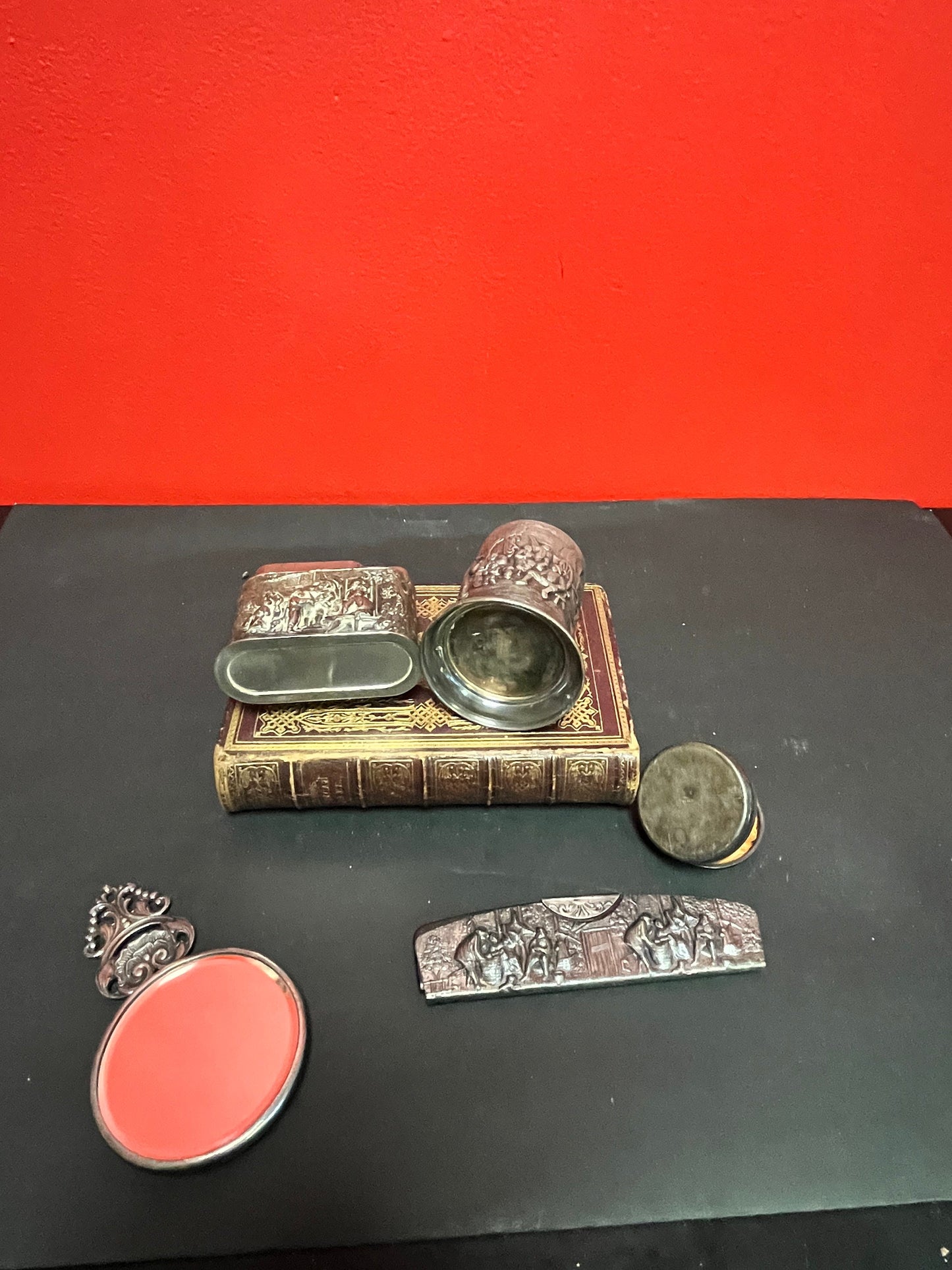 Nice job lot danish silver pieces   no hallmarks etc  lovely gifts   Great value