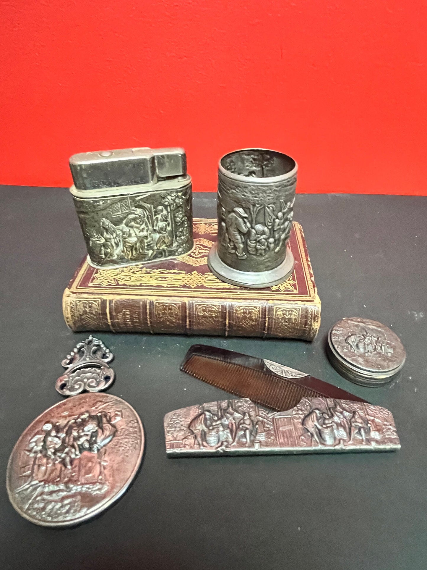 Nice job lot danish silver pieces   no hallmarks etc  lovely gifts   Great value